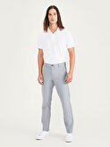 Smart 360 Comfort Knit Gri Slim Fit Chino Pantolon