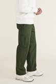 Smart 360 Tech Kargo Koyu Yeşil Straight Fit Pantolon