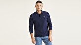 Uzun Kollu Lacivert Polo