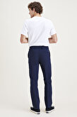 Signature Go Lacivert Khaki Slim Fit Pantolon