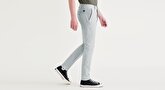 Smart 360 Comfort Knit Gri Skinny Fit Chino Pantolon