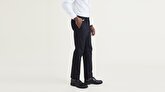 Signature Stain Defender Creased Slim Fit Pantolon