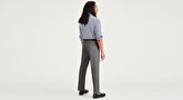 Signature Stain Defender Creased Slim Fit Pantolon