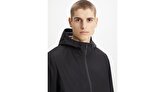Flex Tech Welded Flange Hoodie Unfilled Siyah Mont