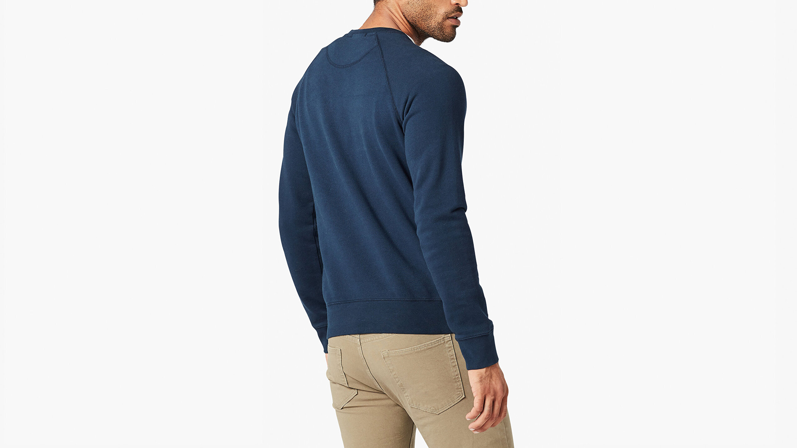 Bisiklet Yaka Sweatshirt