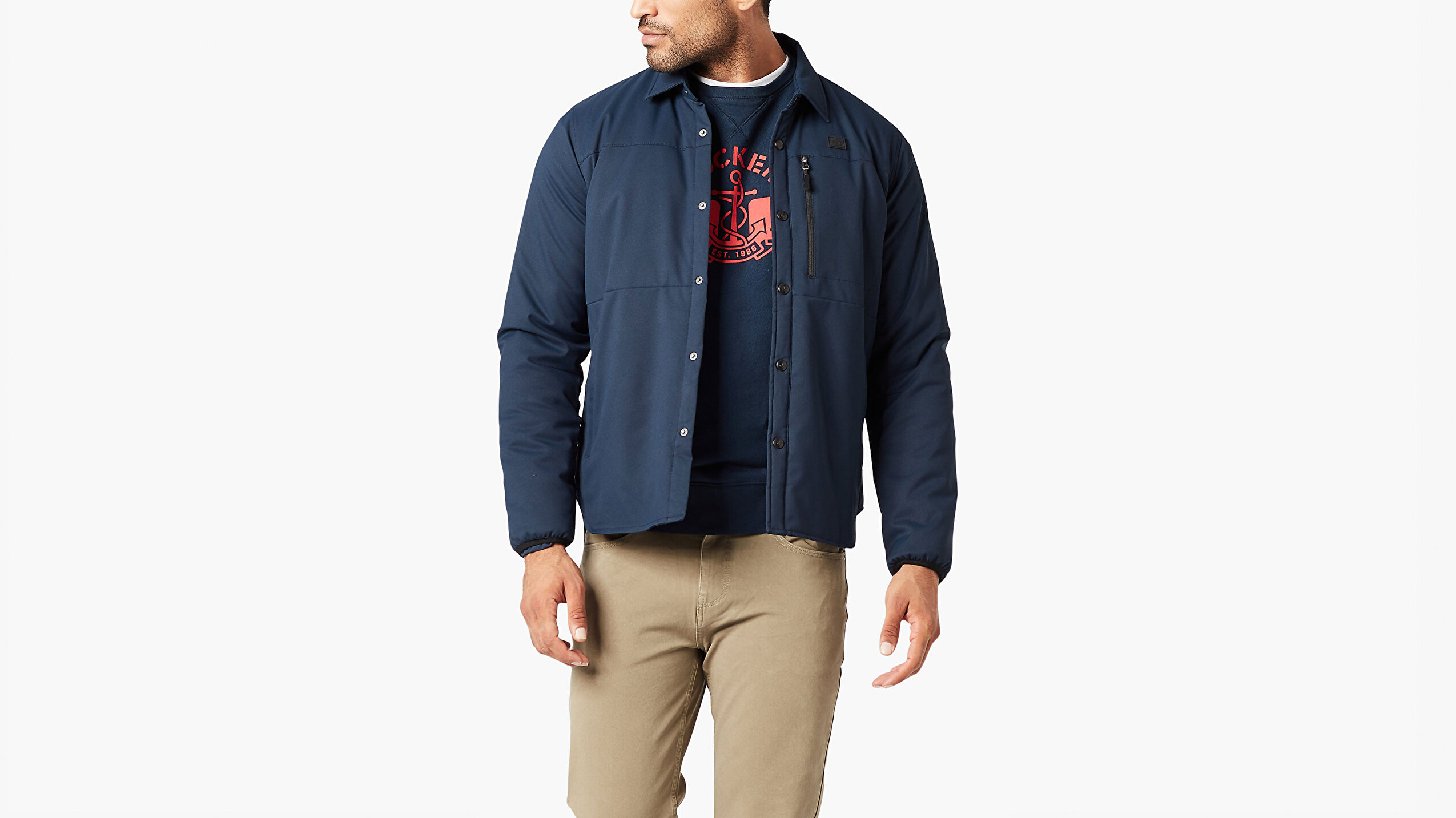 Bisiklet Yaka Sweatshirt