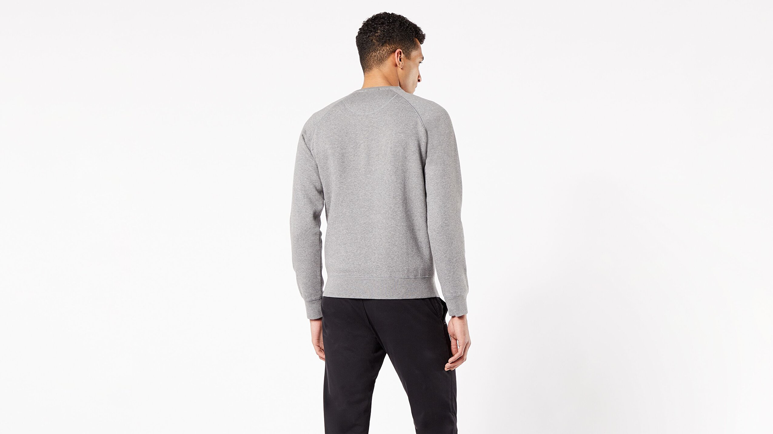 1986 Logo Bisiklet Yaka Sweatshirt