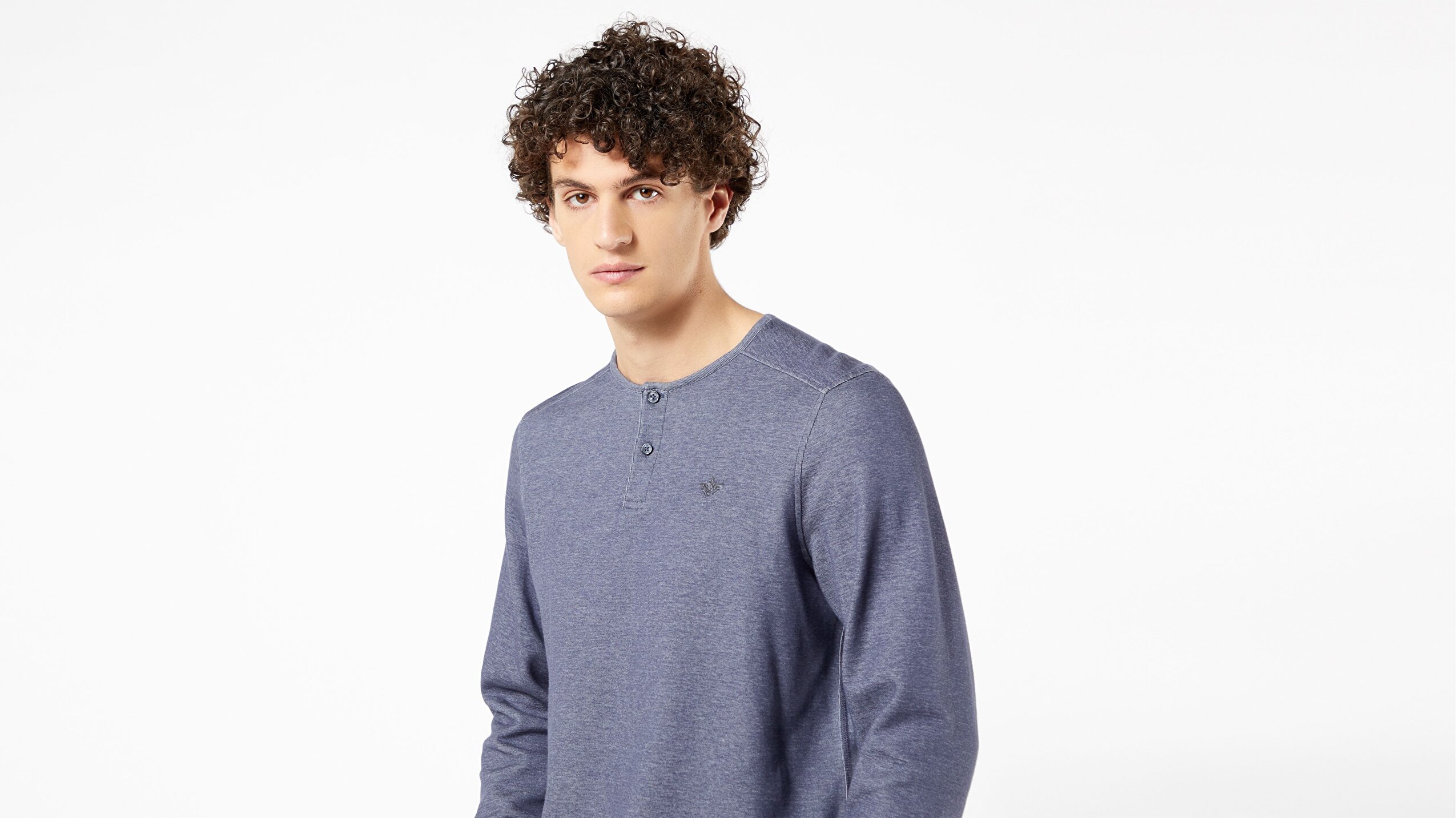 Textured Crew Tişört
