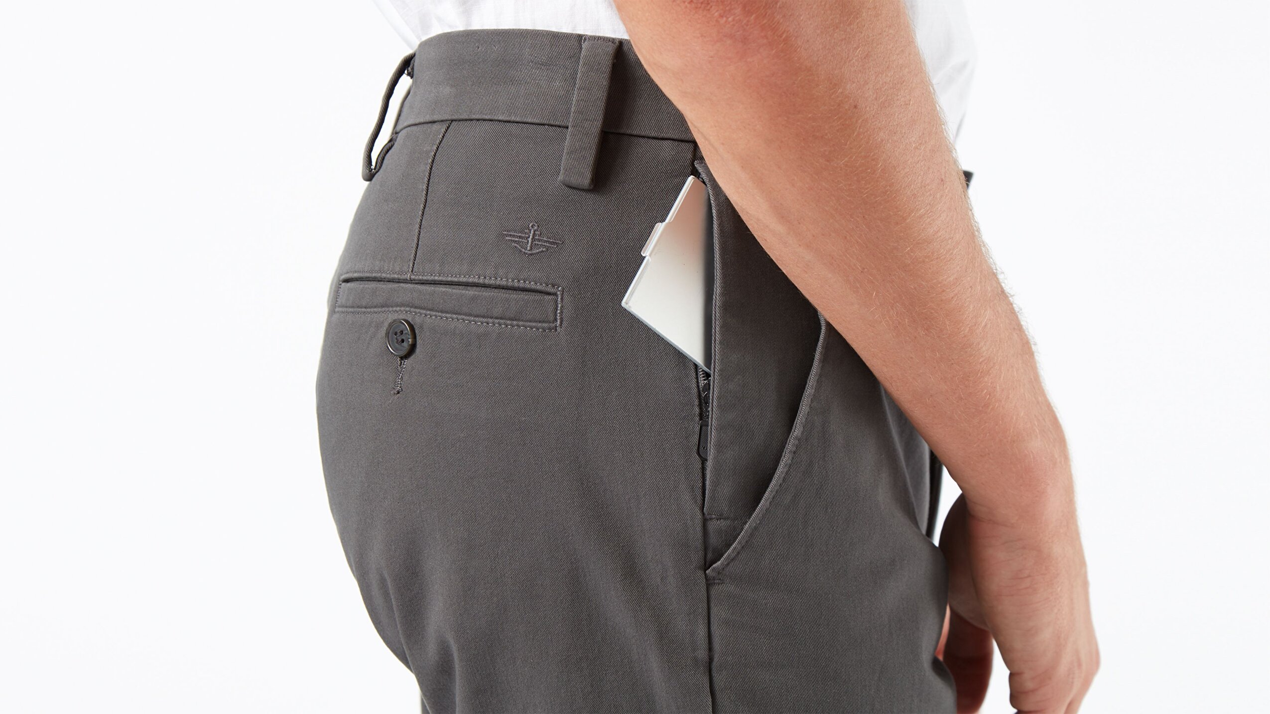 Smart 360 Flex Koyu Gri Workday Slim Fit Pantolon