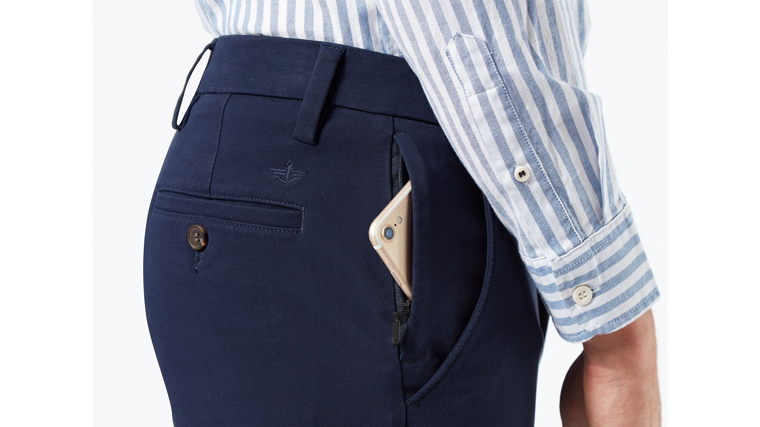 Smart 360 Flex Lacivert Workday Slim Fit Pantolon