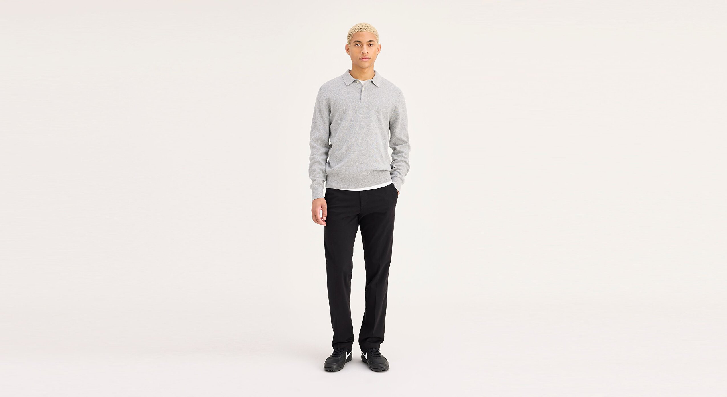Smart 360 Flex Siyah Workday Slim Fit Pantolon