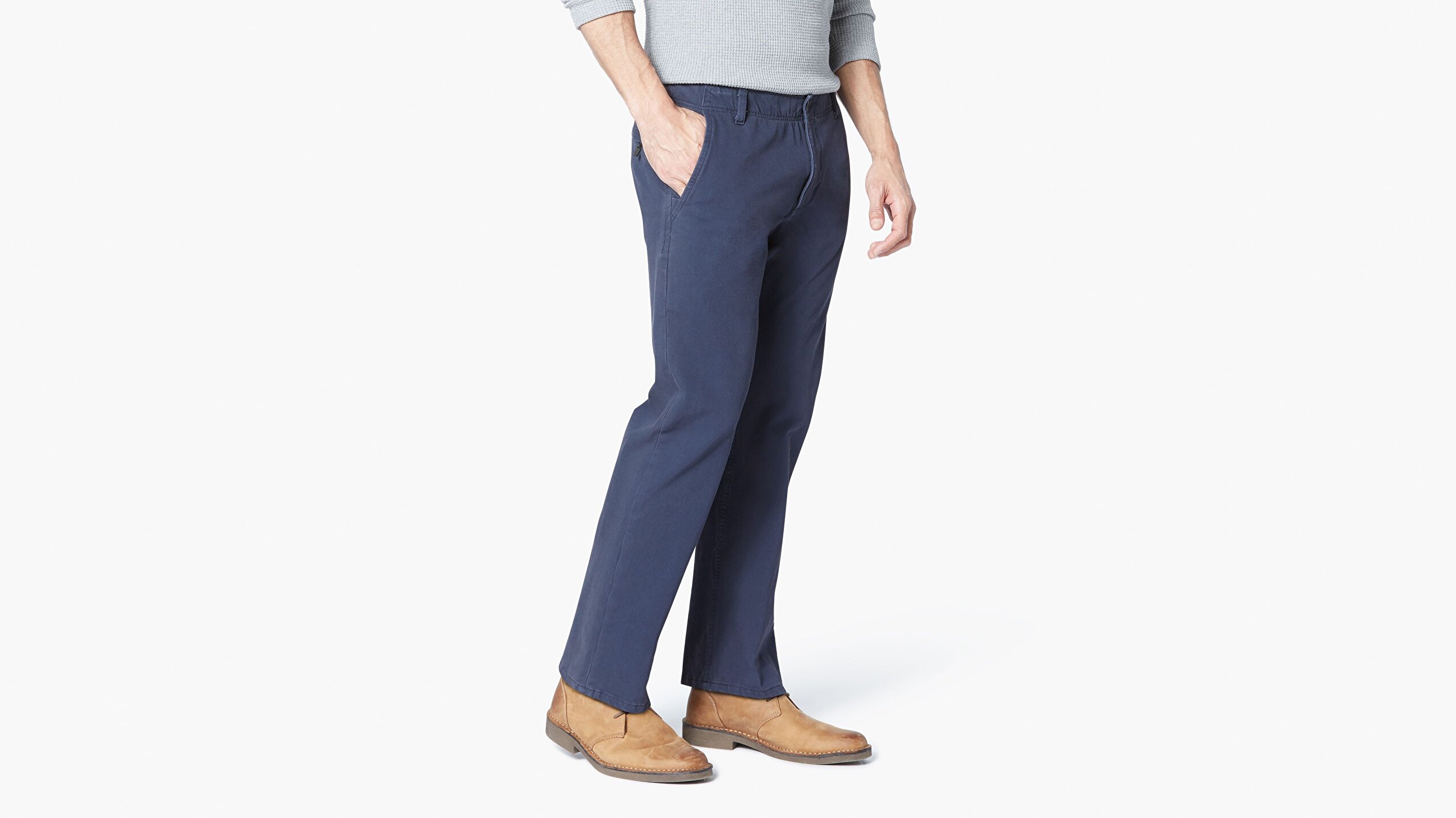 Alpha Khaki, Slim Fit Smart 360 Flex™