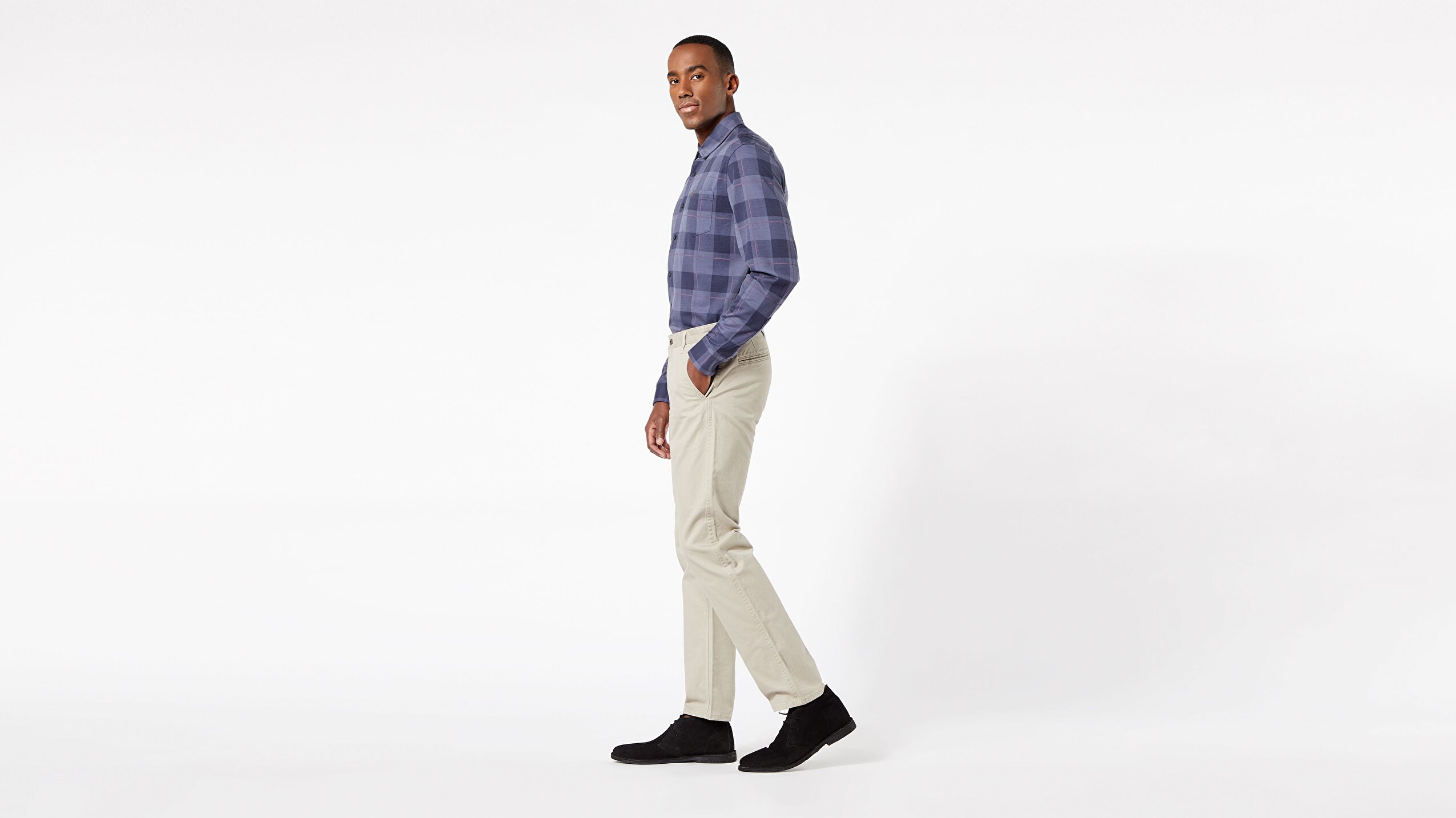 Alpha Khaki, Slim Fit