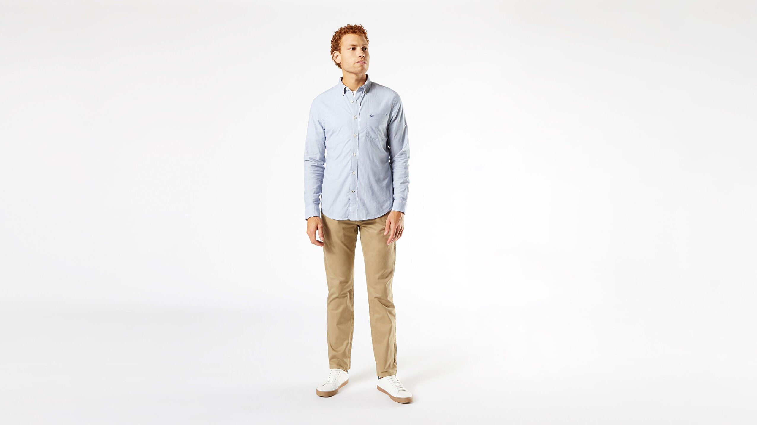 Alpha Khaki, Slim Fit