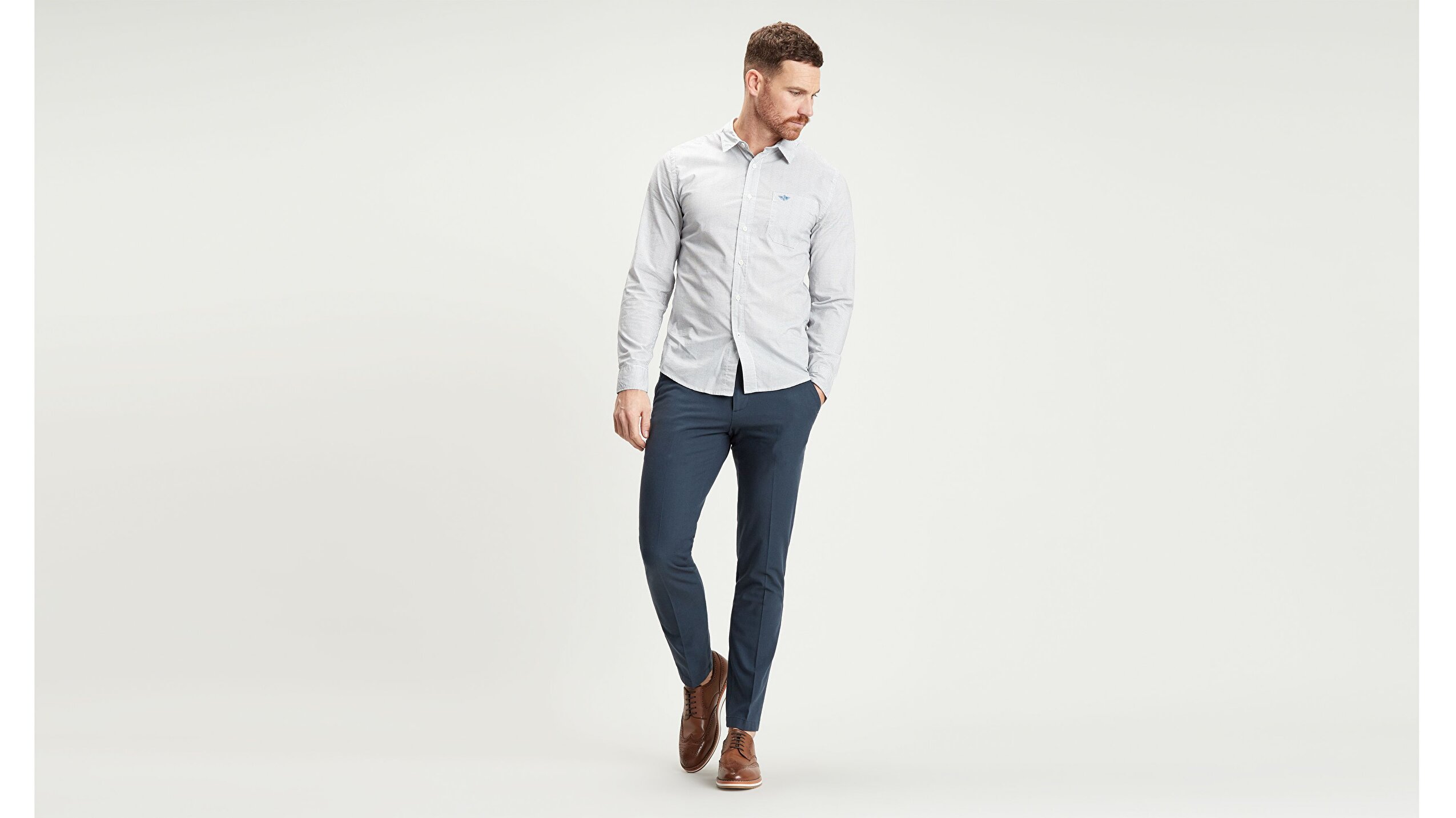 Workday Khaki Pantolon, Slim