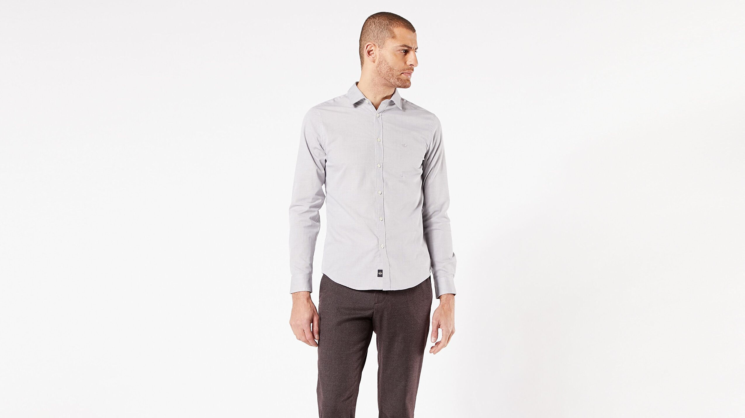 Refined Stretch Poplin Gömlek