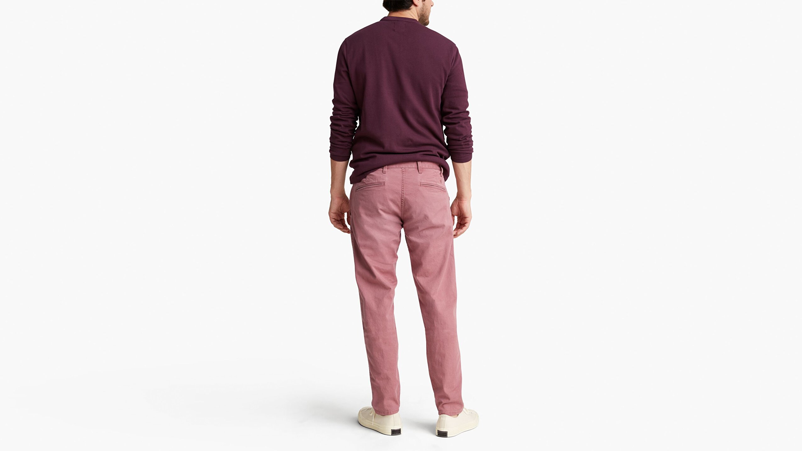 Waterless® Sustainable Alpha Khaki, Tapered Fit Pantolon