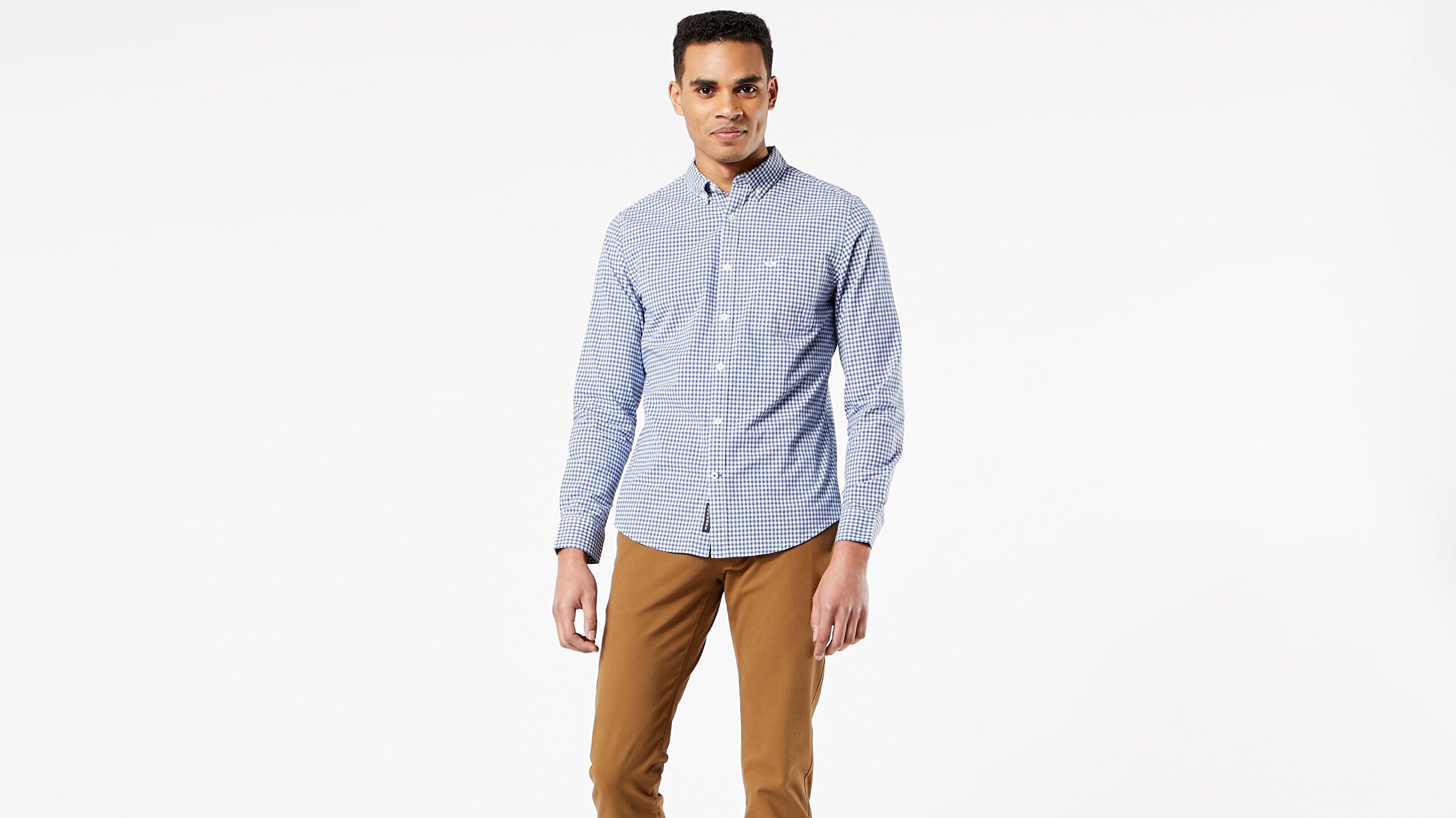 Washed Poplin Button-Up Gömlek