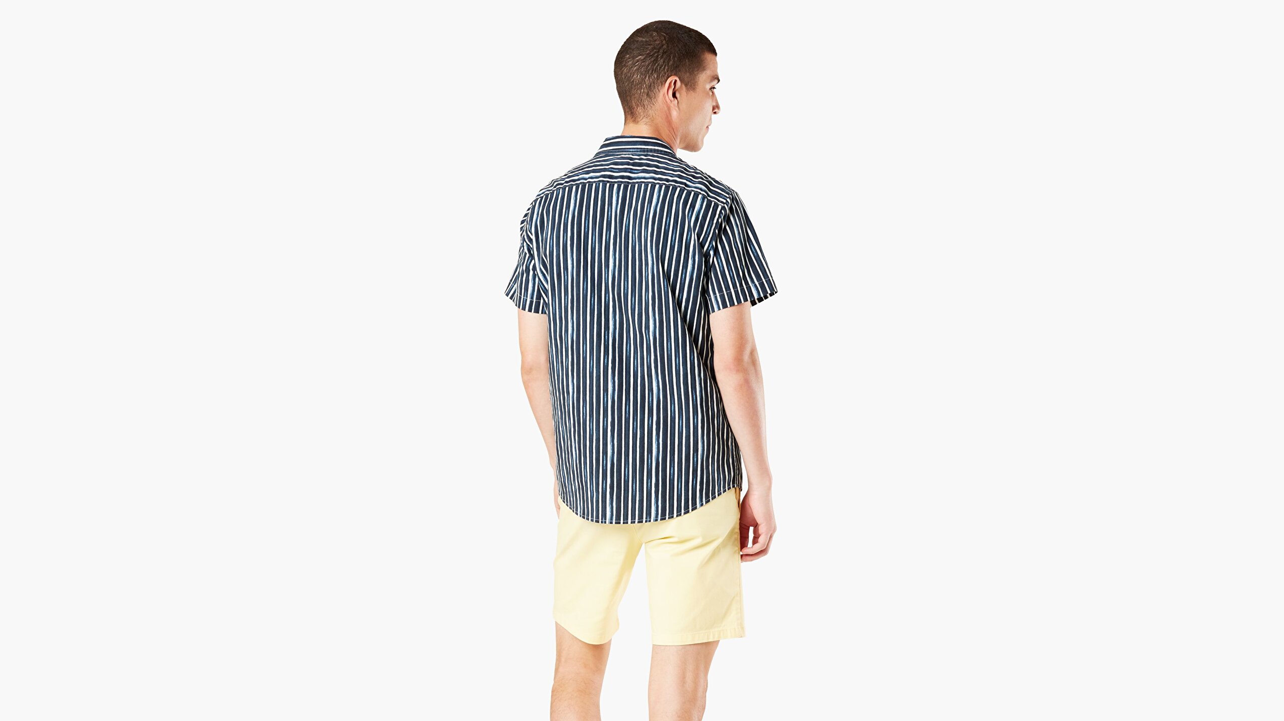 Washed Poplin, Kısa Kollu Gömlek