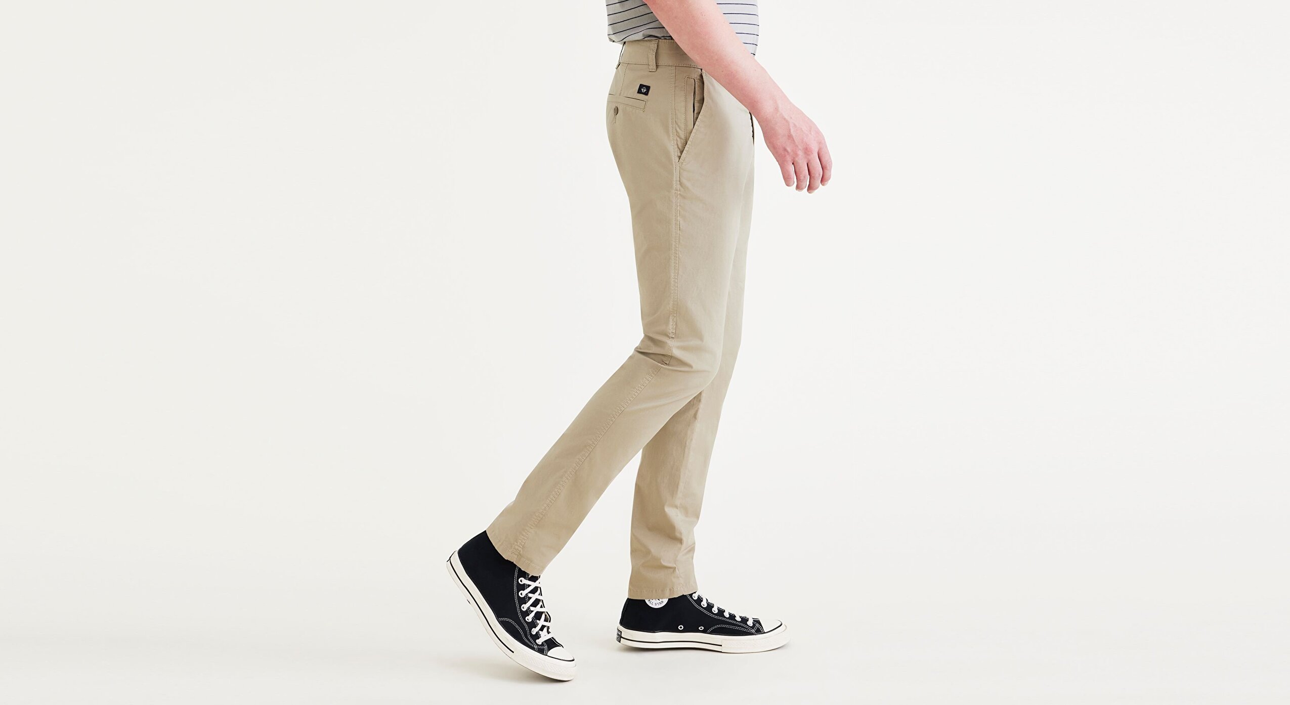 Smart 360 Flex Bej Ultimate Skinny Fit Chino Pantolon, Lightweight