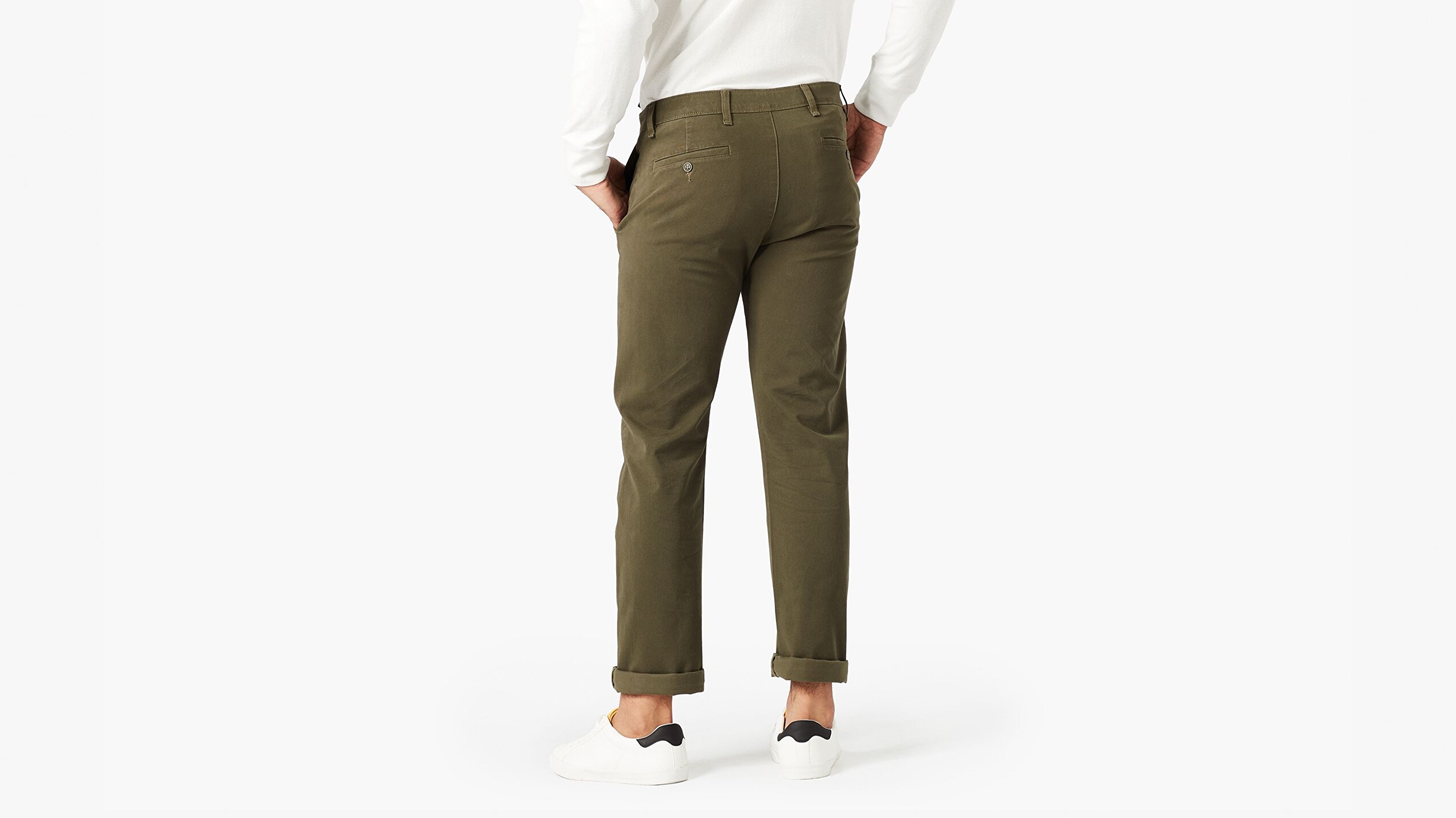 Smart 360 Flex Koyu Yeşil Ultimate Slim Fit Chino Pantolon