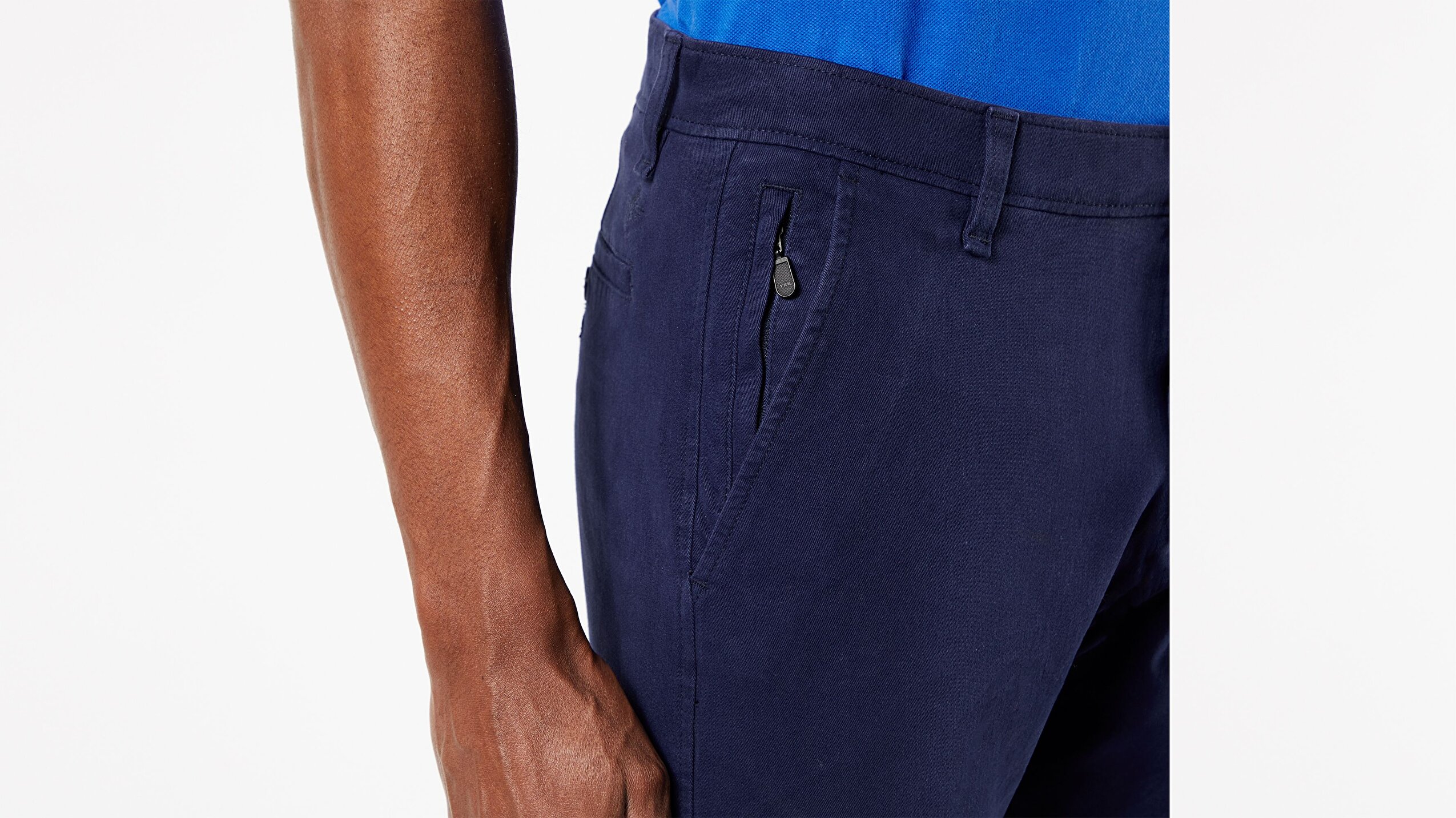 Smart 360 Flex Lacivert Ultimate Slim Fit Chino Pantolon