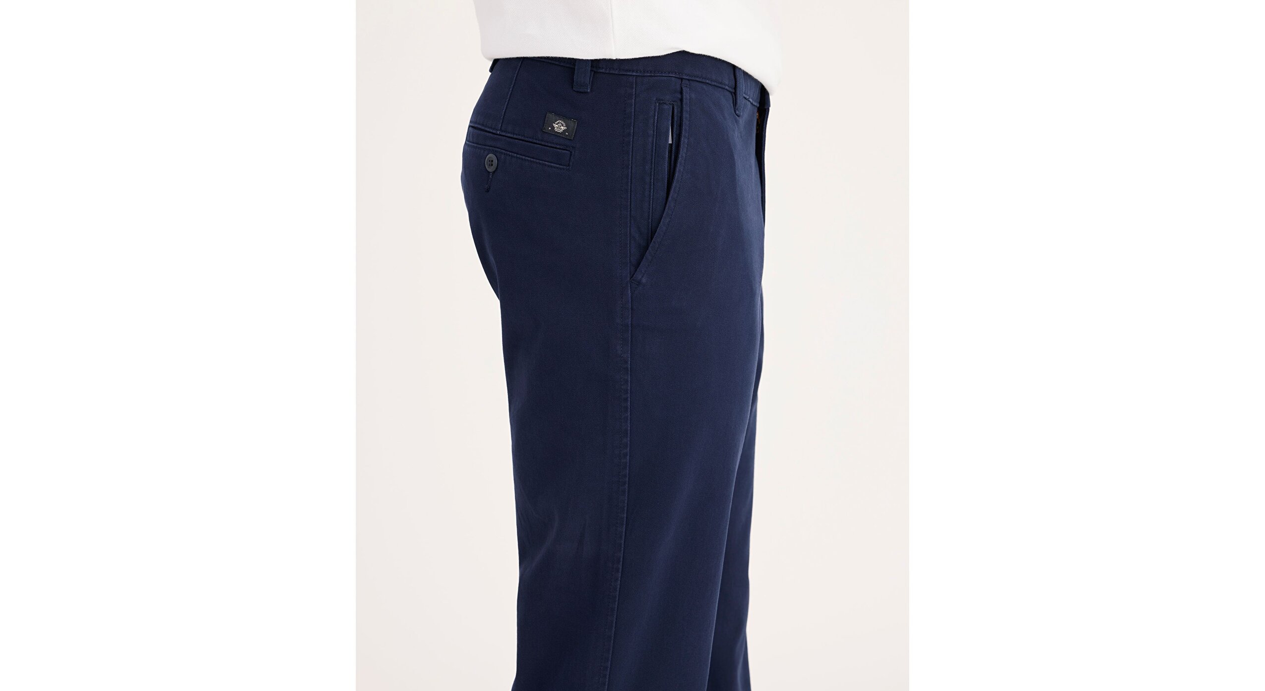 Smart 360 Flex Lacivert Ultimate Slim Fit Chino Pantolon