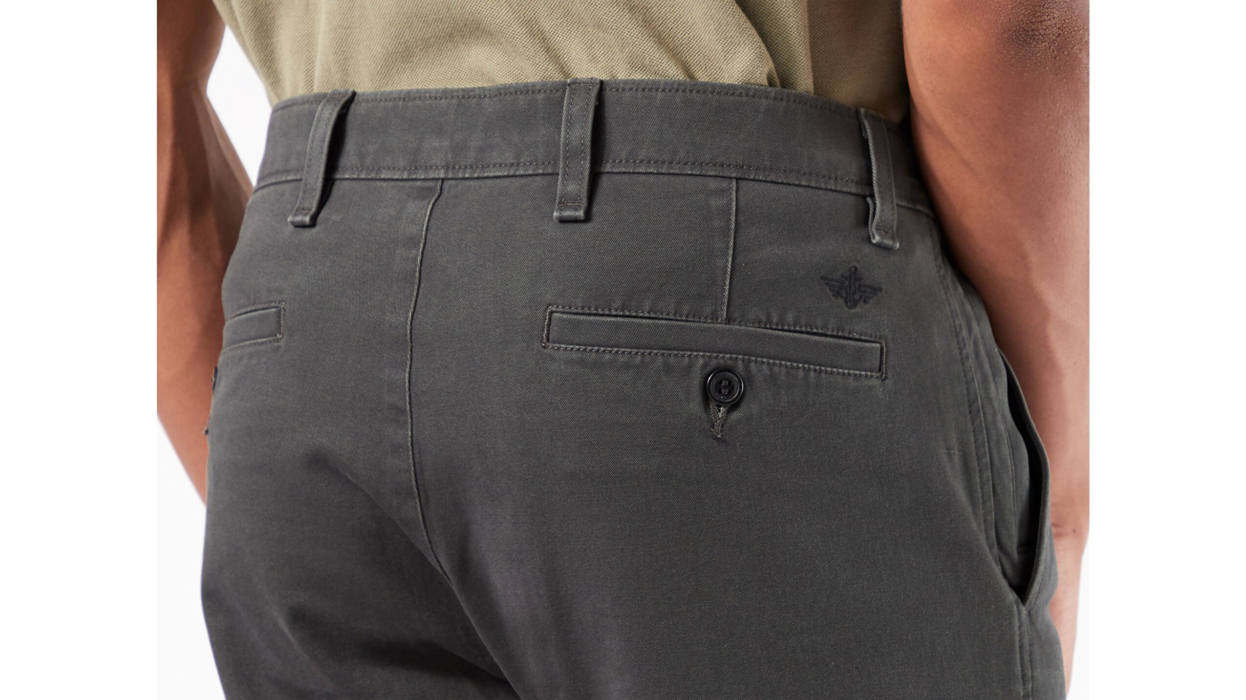 Smart 360 Flex Koyu Gri Ultimate Slim Fit Chino Pantolon