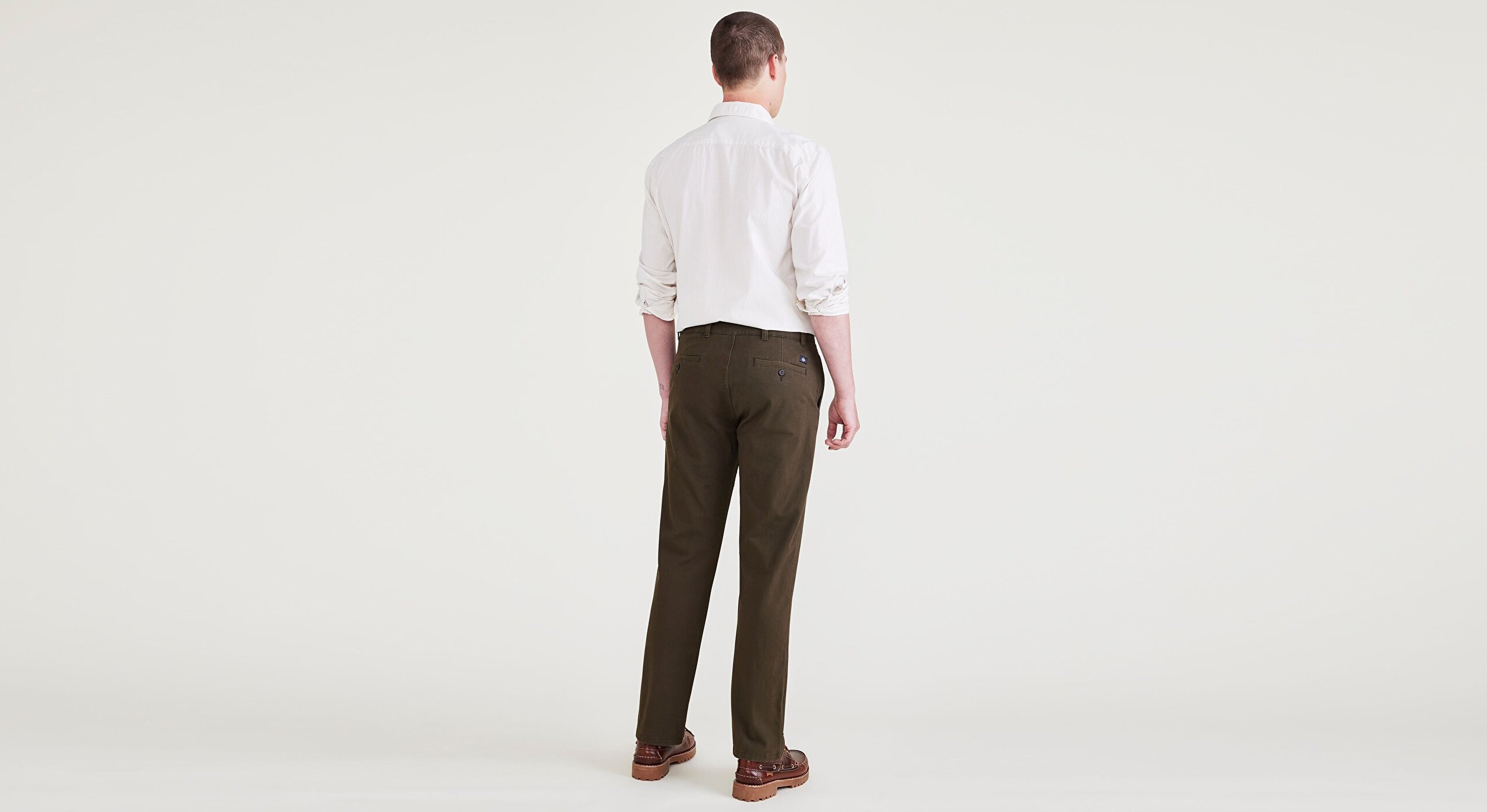 Smart 360 Flex Kahverengi Ultimate Slim Fit Chino Pantolon