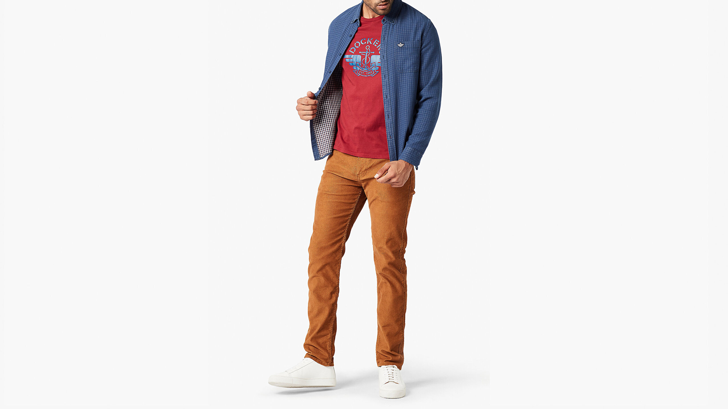Jean Cut Kadife Pantolon, Slim