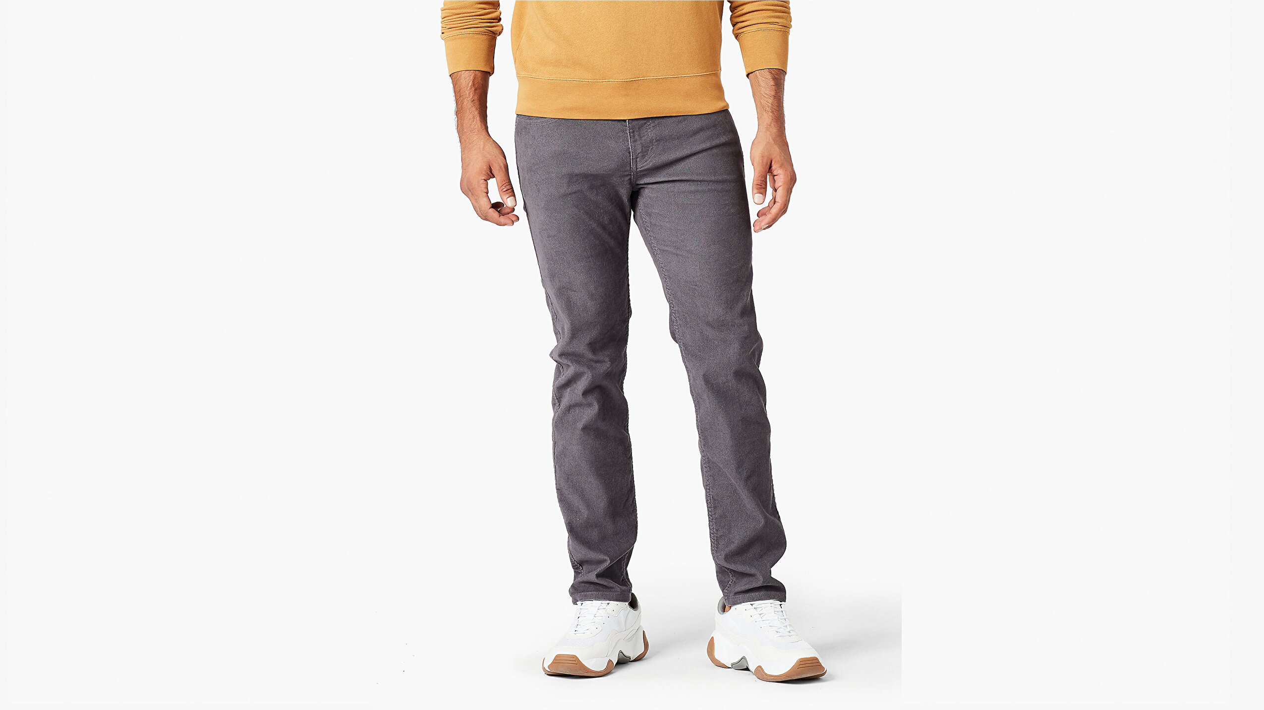 Jean Cut Kadife Pantolon, Slim