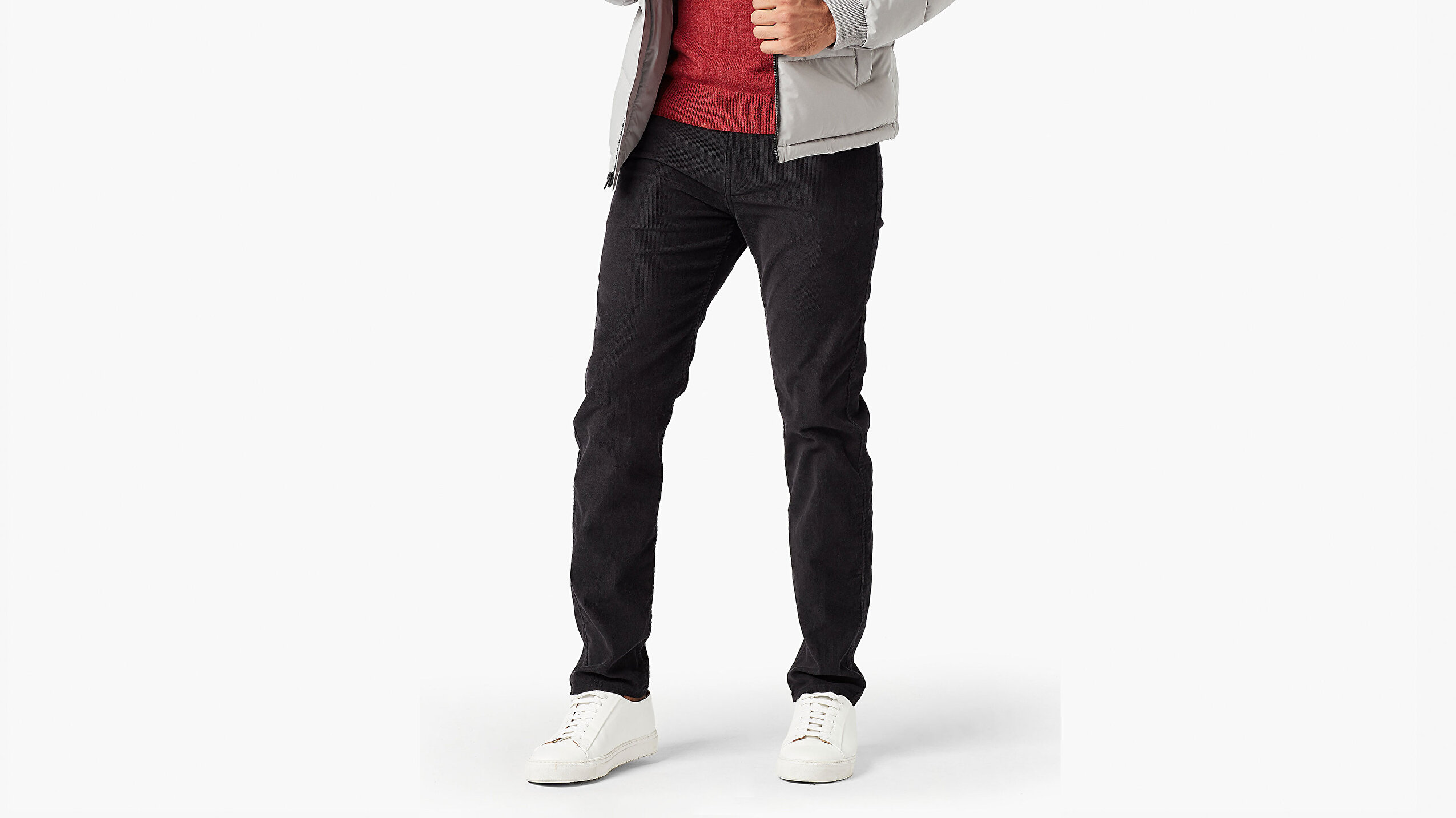 Jean Cut Kadife Pantolon, Slim