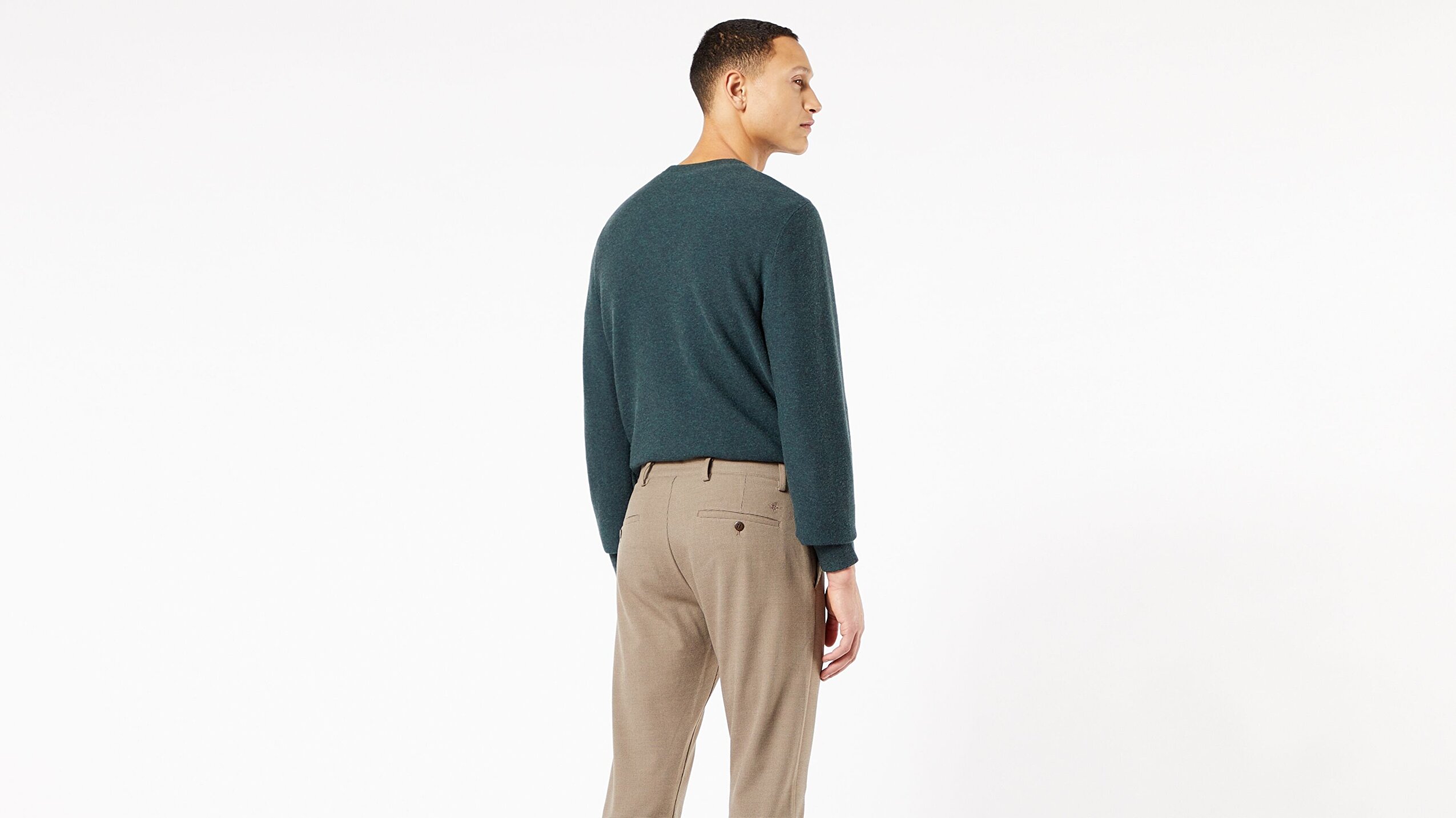 Merino Bisiklet Yaka Kazak