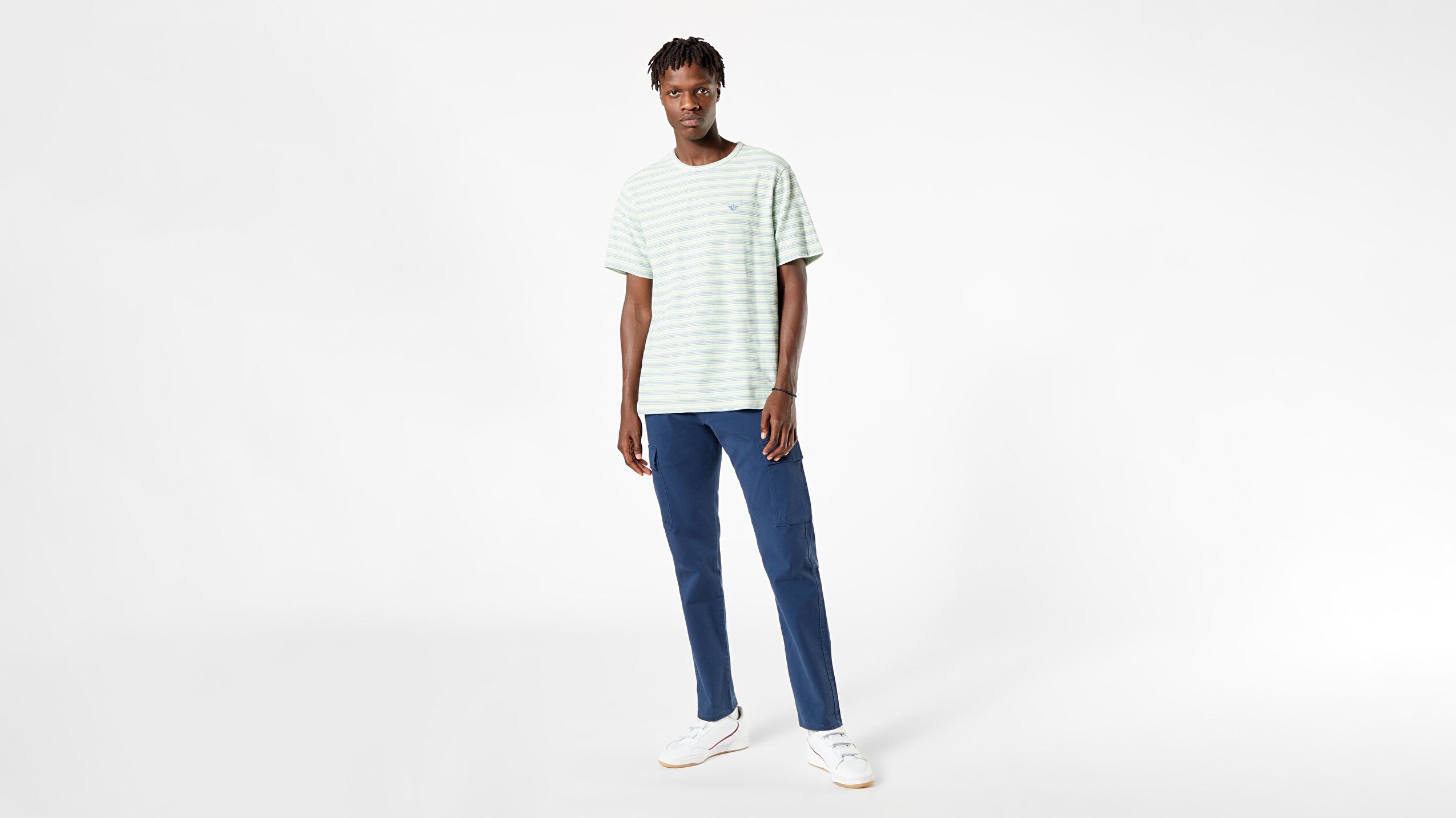 Pique Stripe Tee