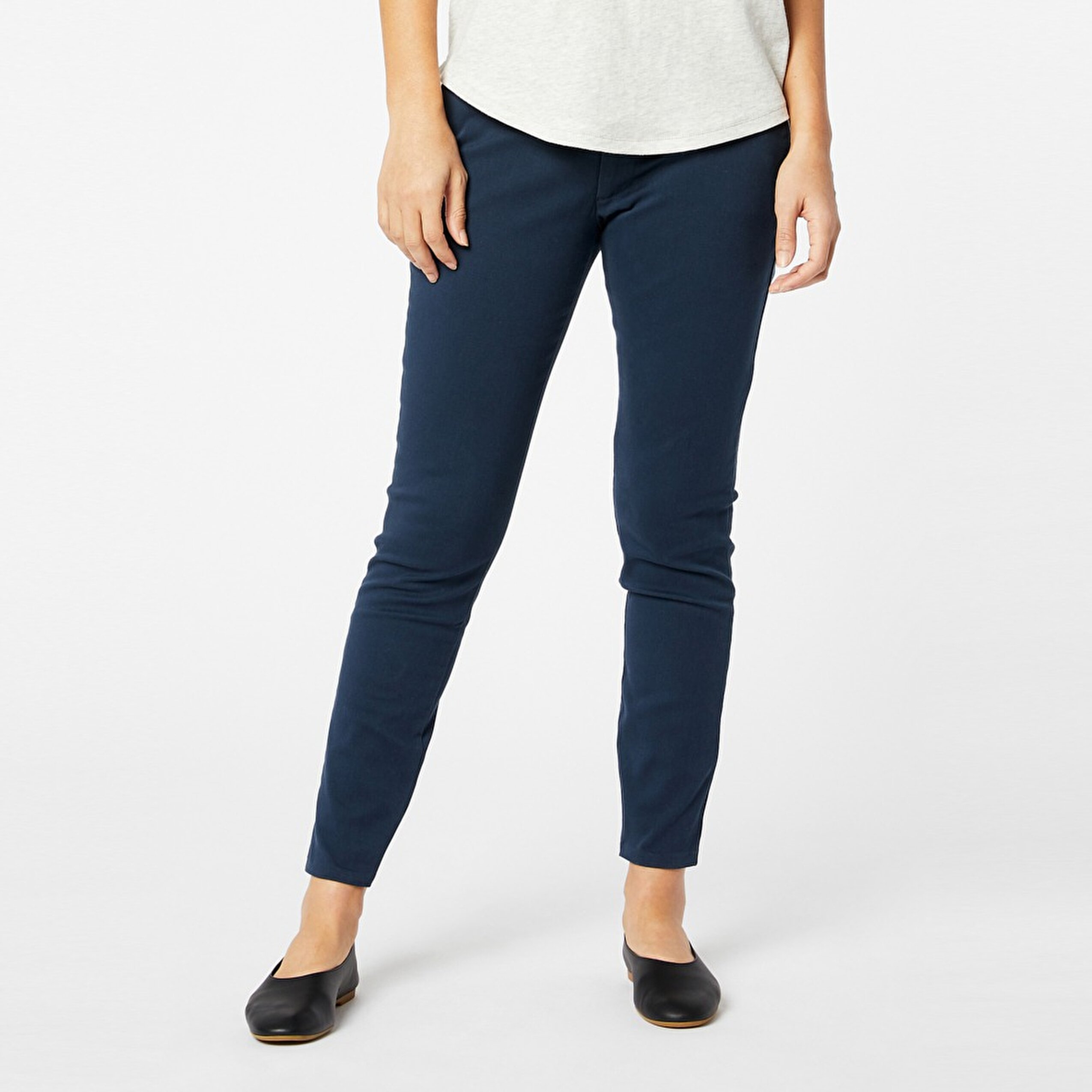Weekend Chino Lacivert Skinny Fit Pantolon