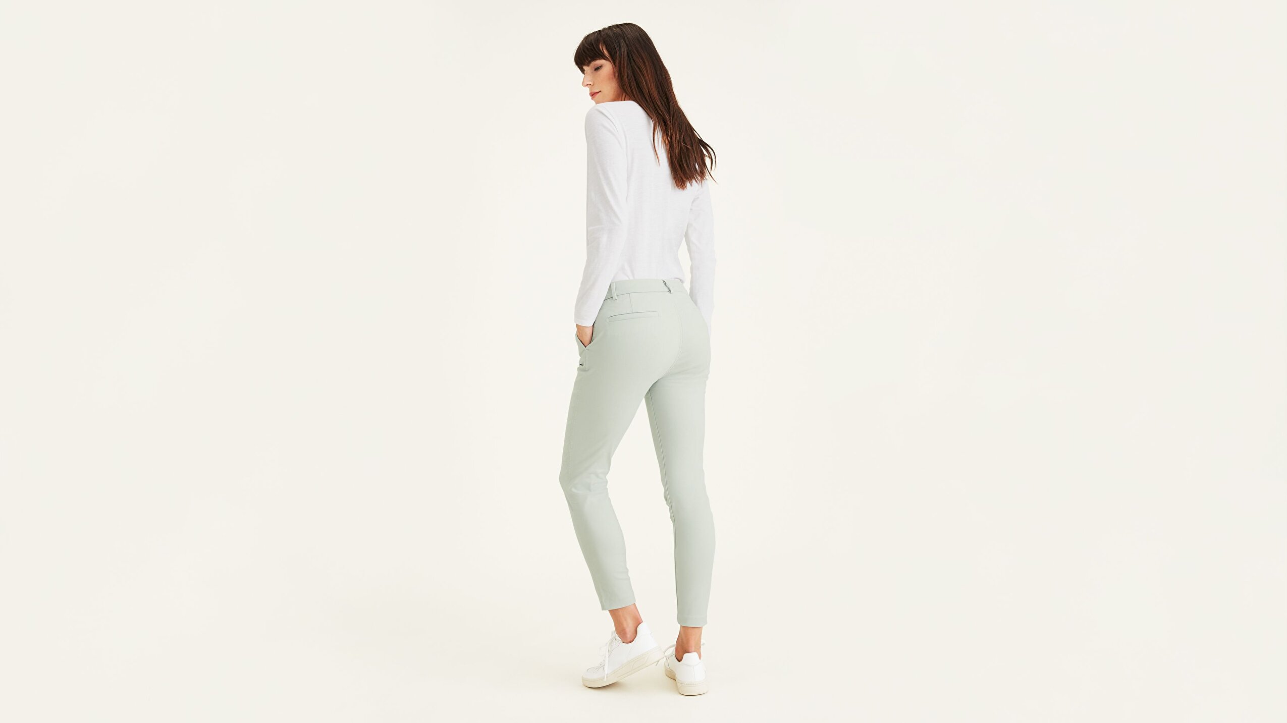 Weekend Chino Lacivert Skinny Fit Pantolon