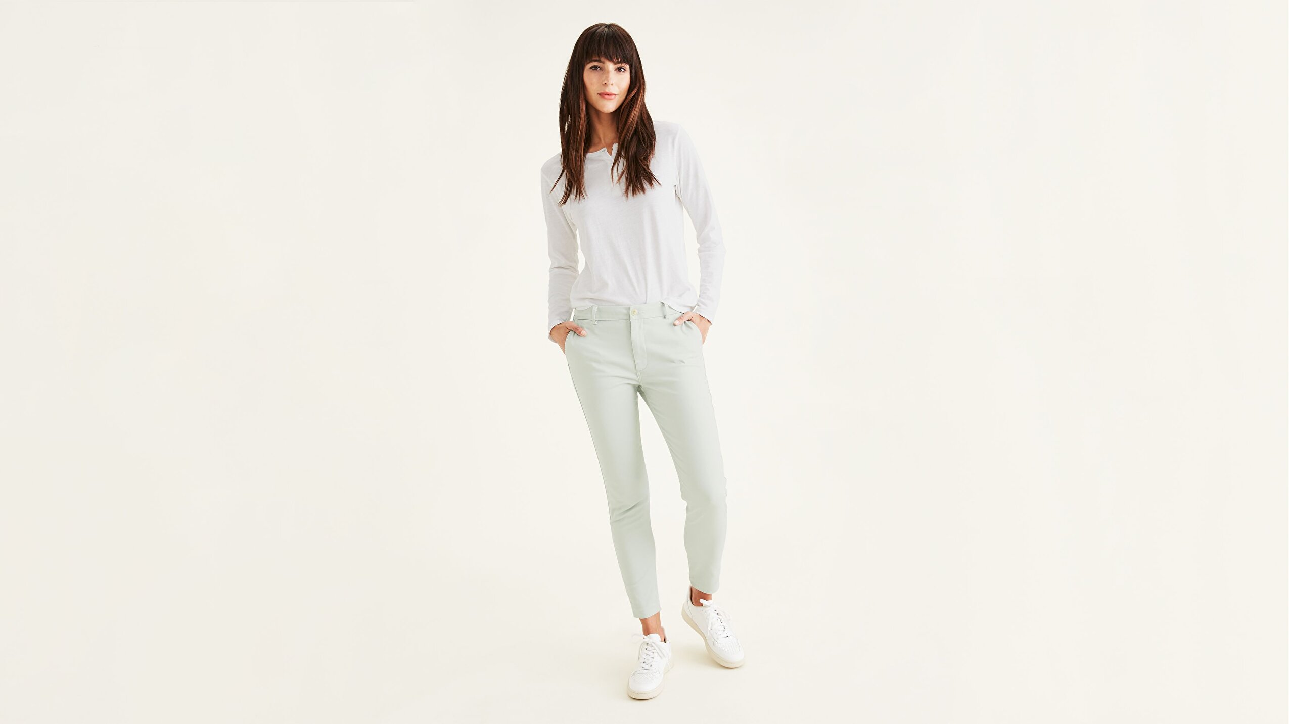 Weekend Chino Lacivert Skinny Fit Pantolon