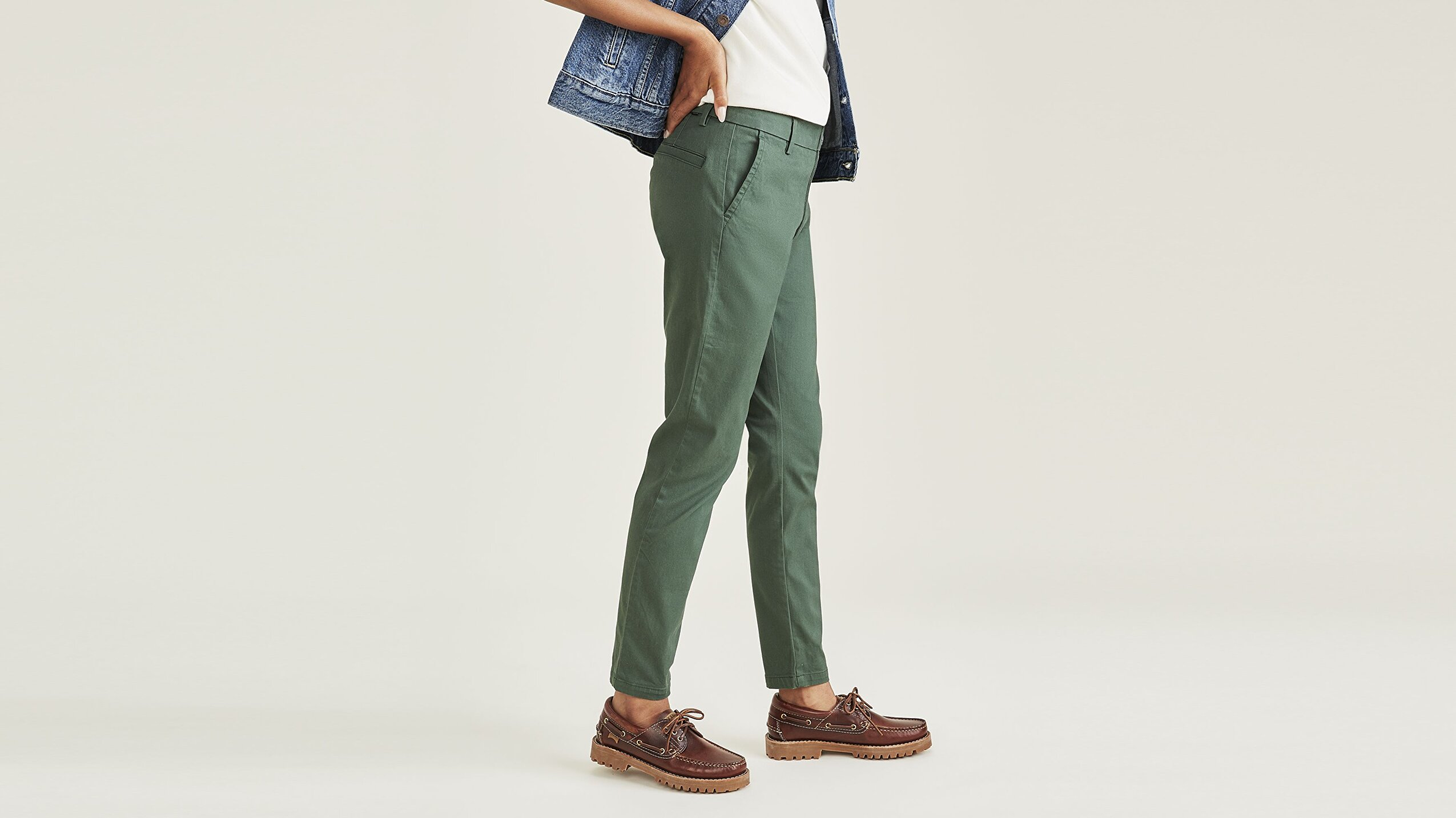 Weekend Chino Lacivert Skinny Fit Pantolon