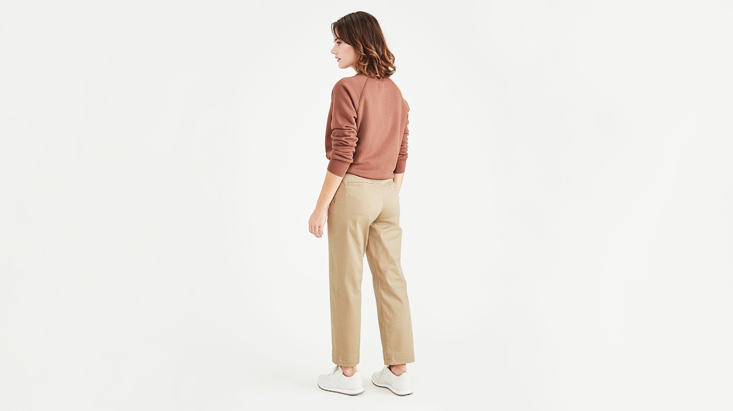High Waist Chino