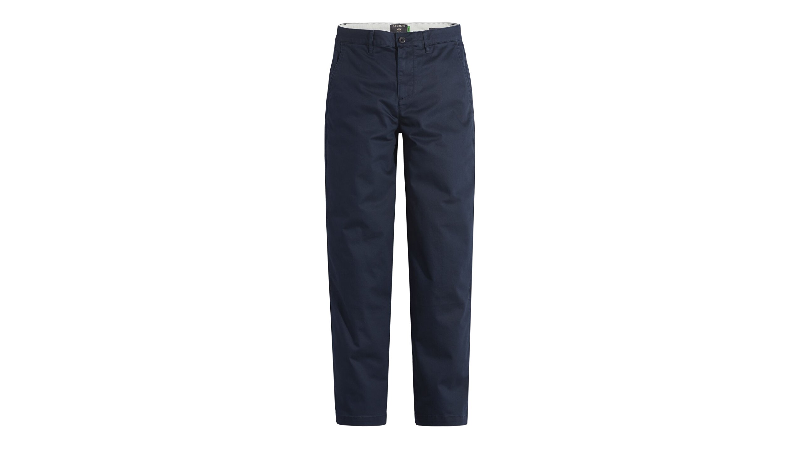 High Waisted Chino Straight Fit Pantolon