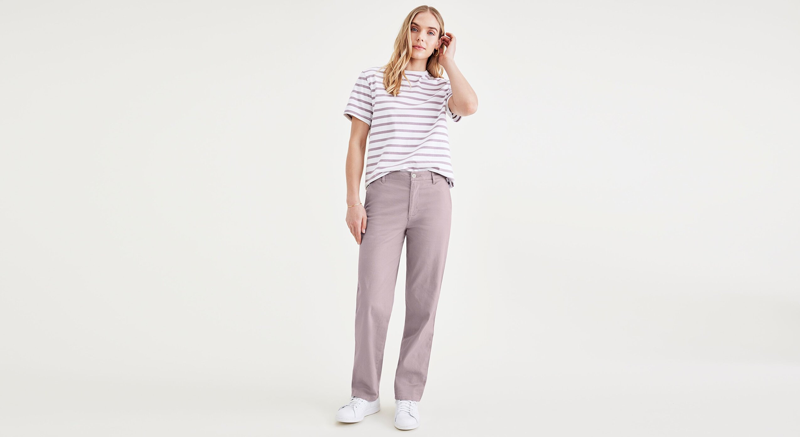 Original Khaki High Straight Fit Pantolon