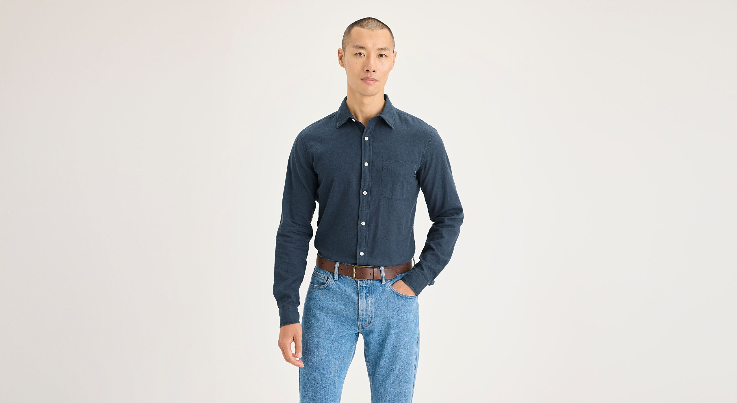 Slim Fit Original Woven Gömlek