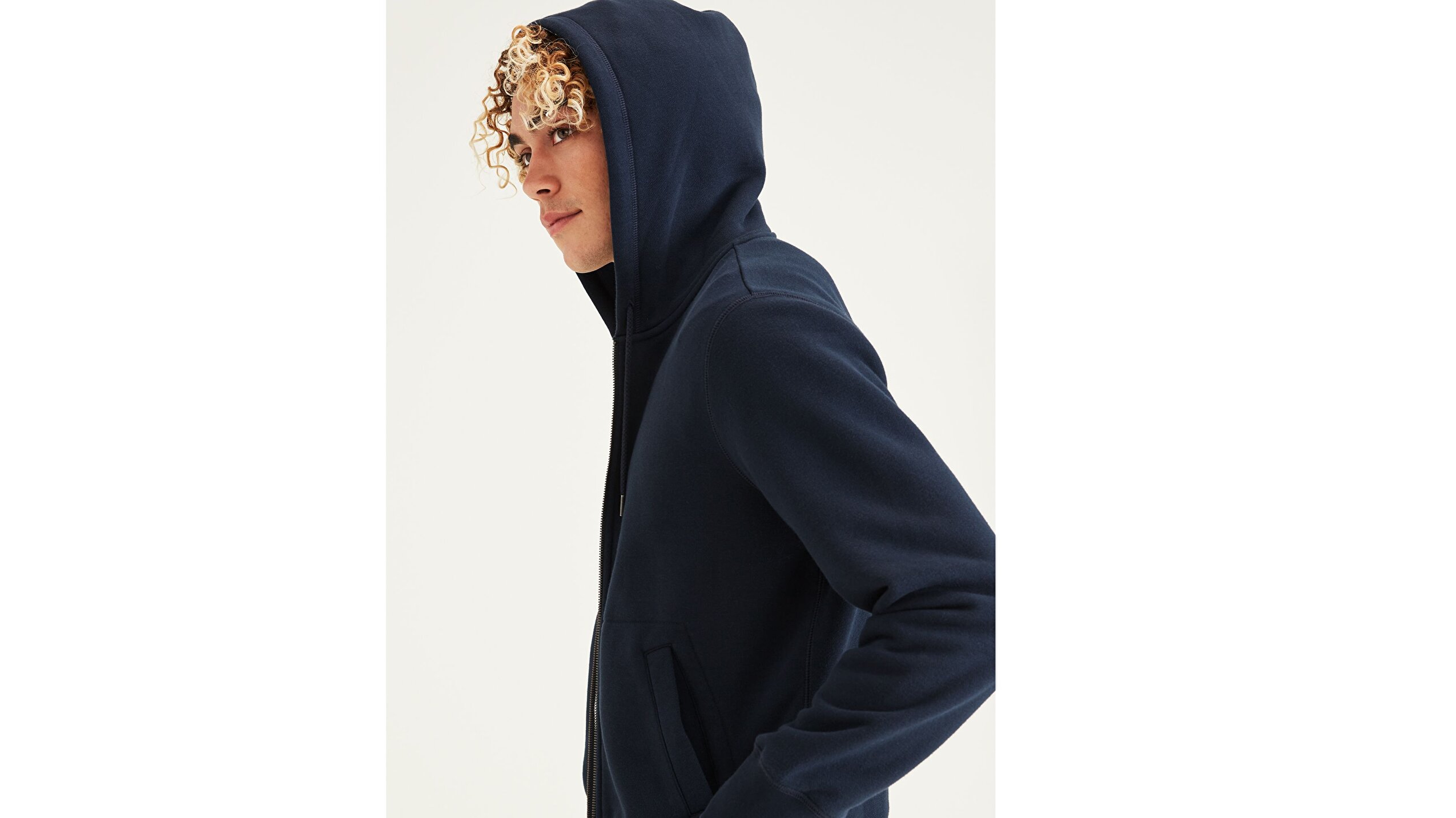 Fermuarlı Hoodie