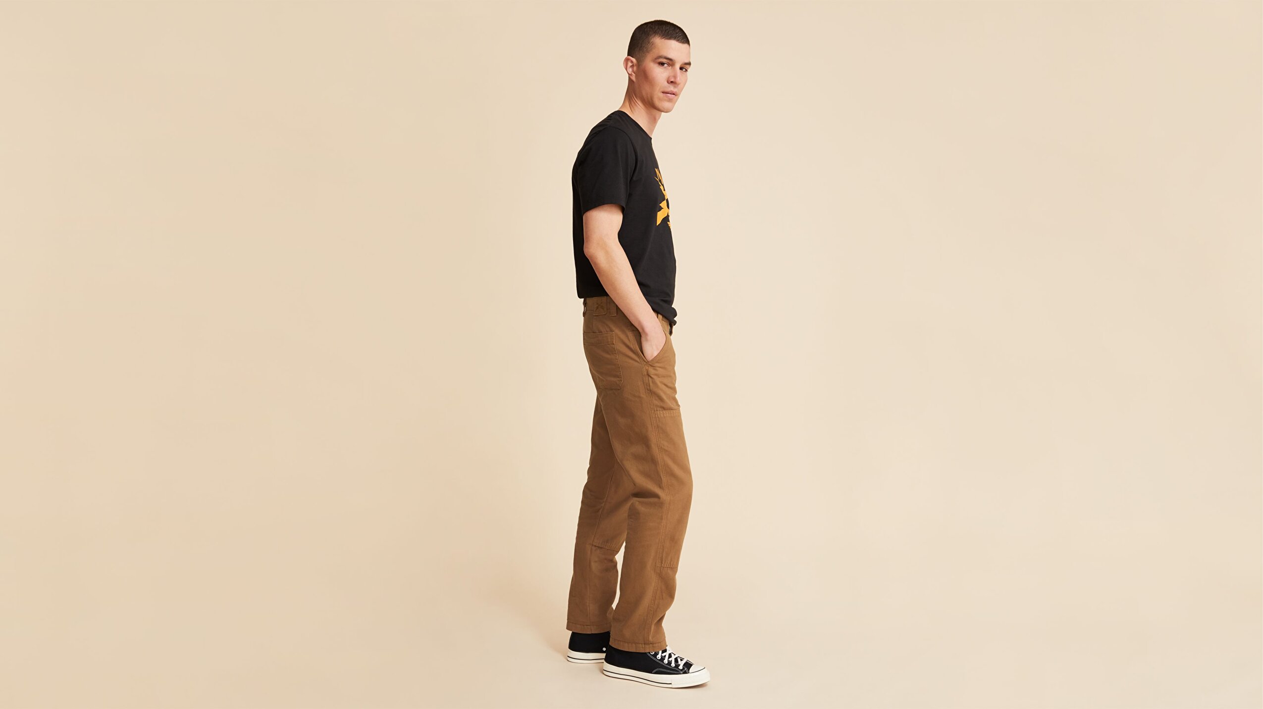 Jon Rose Chino Gd Dark Ginger Btm