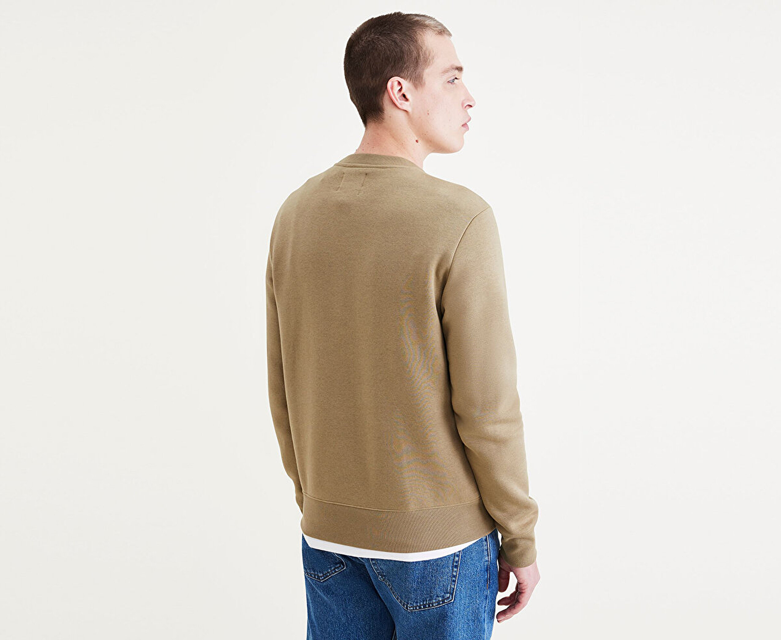 Crewneck Yeşil Sweatshirt