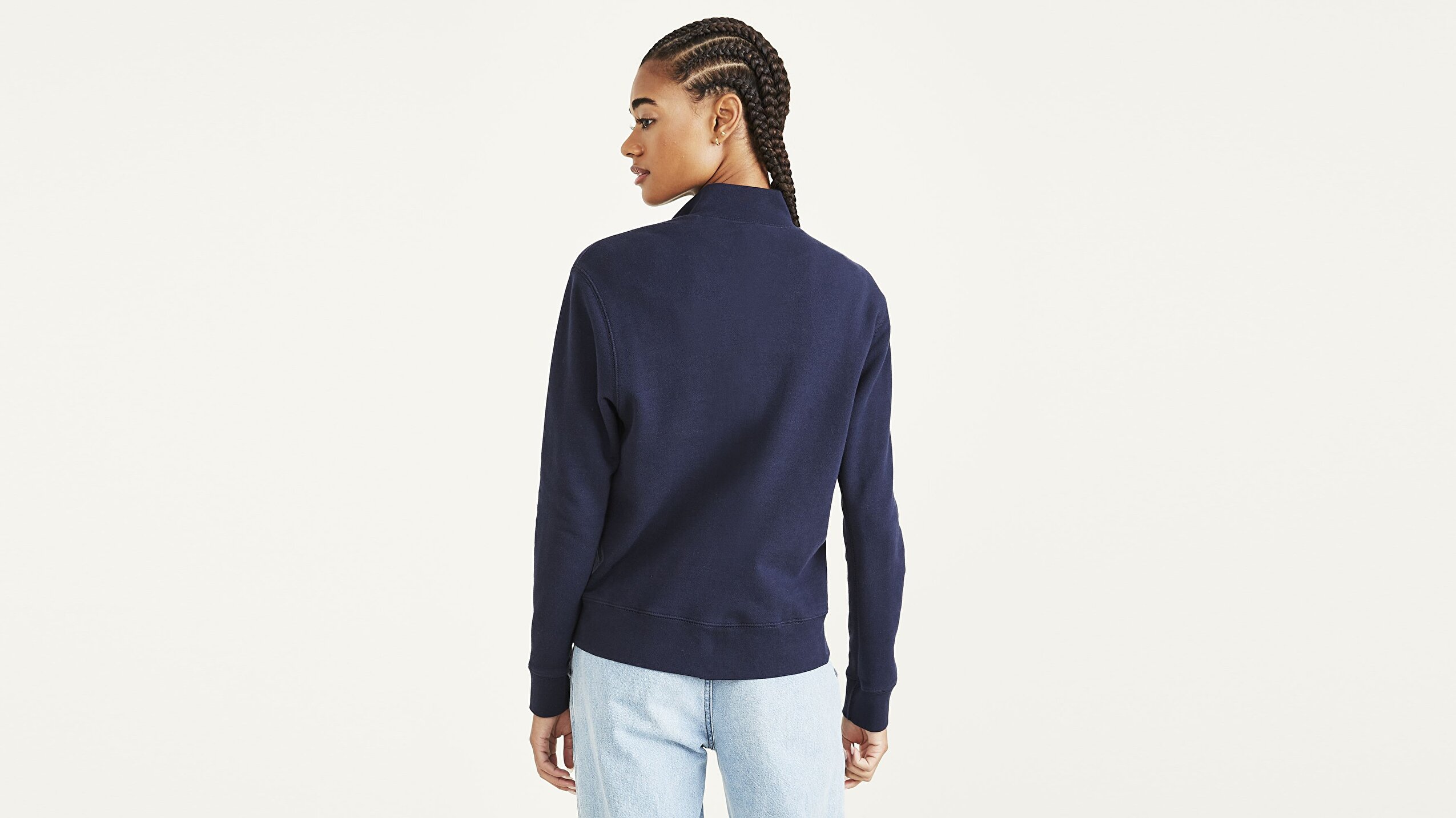 1/4 Fermuarlı Sweatshirt