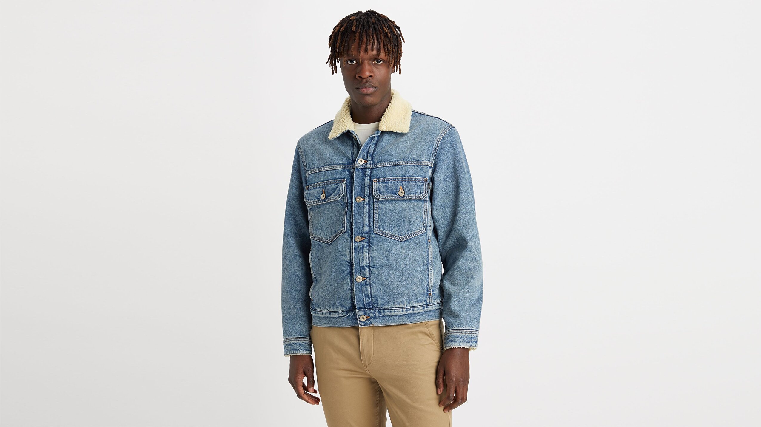 Original Sherpa Trucker Regular Fit Ceket