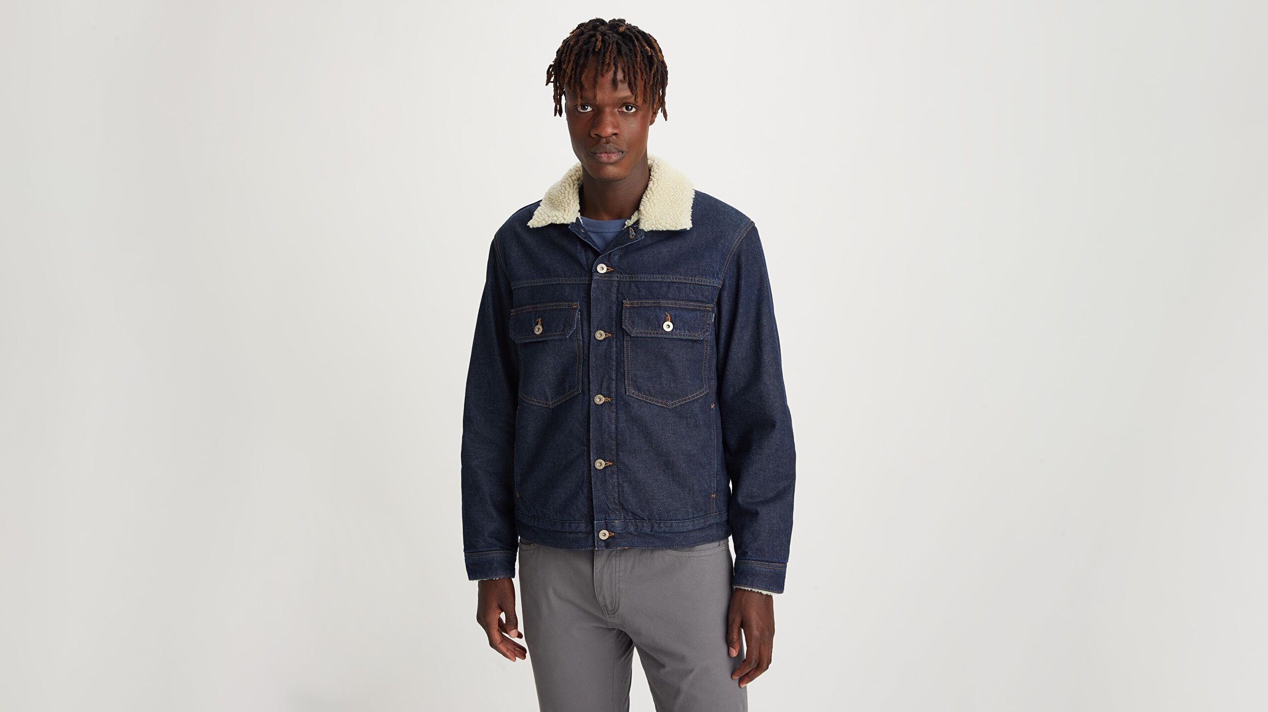 Original Sherpa Trucker Regular Fit Ceket