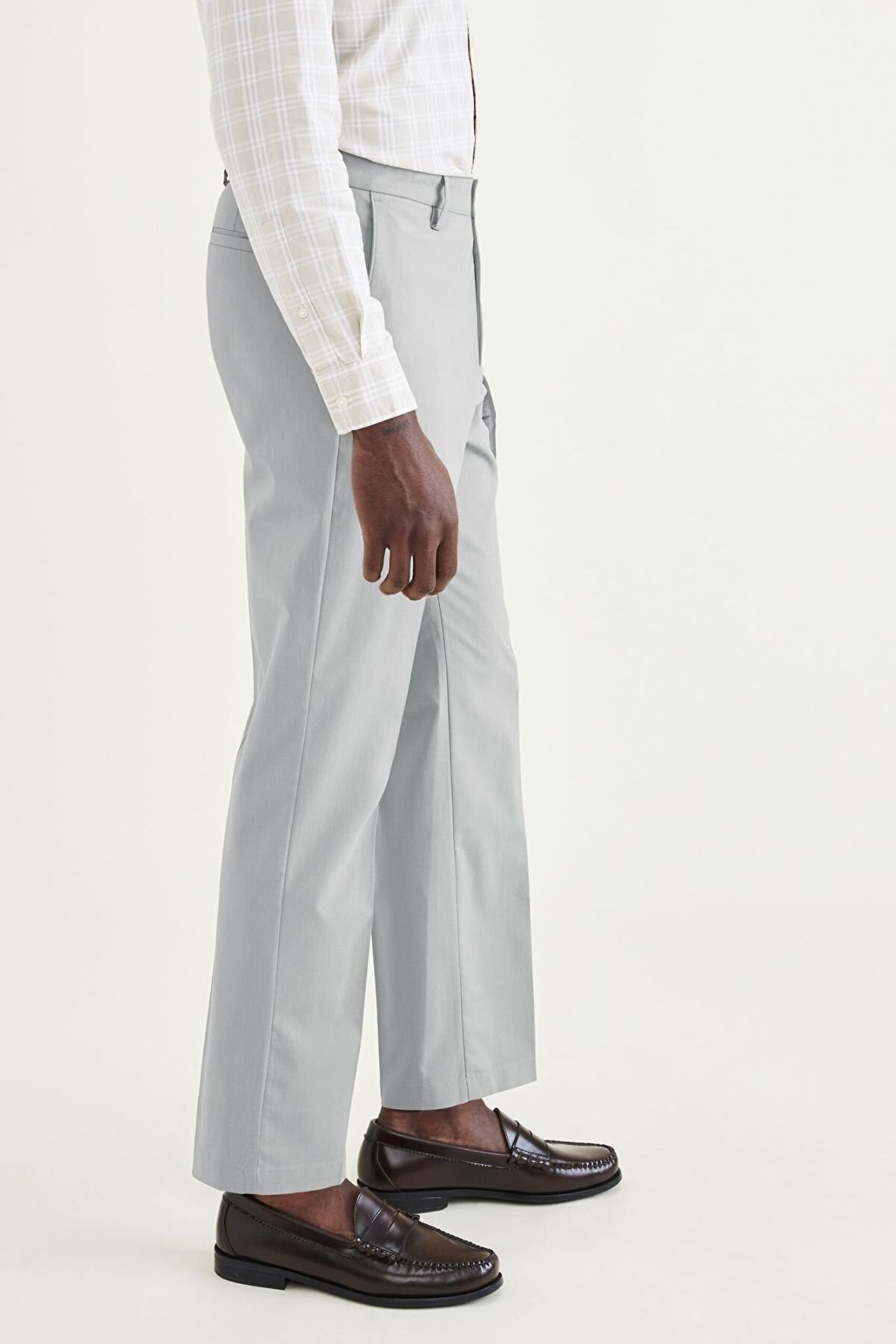 Go Signature Khaki Straight Fit Pantolon