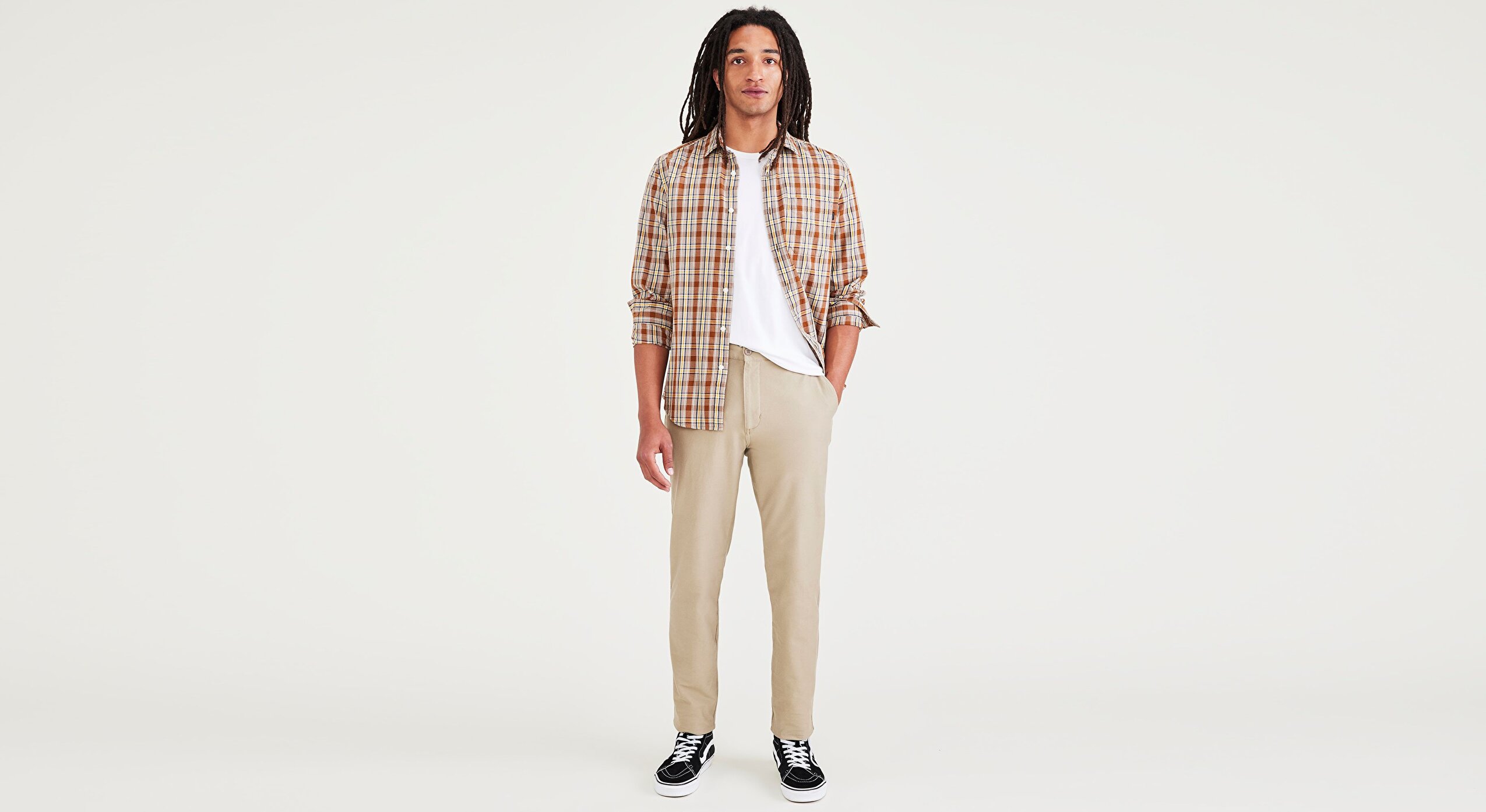 Smart 360 Comfort Knit Skinny Fit Chino Pantolon